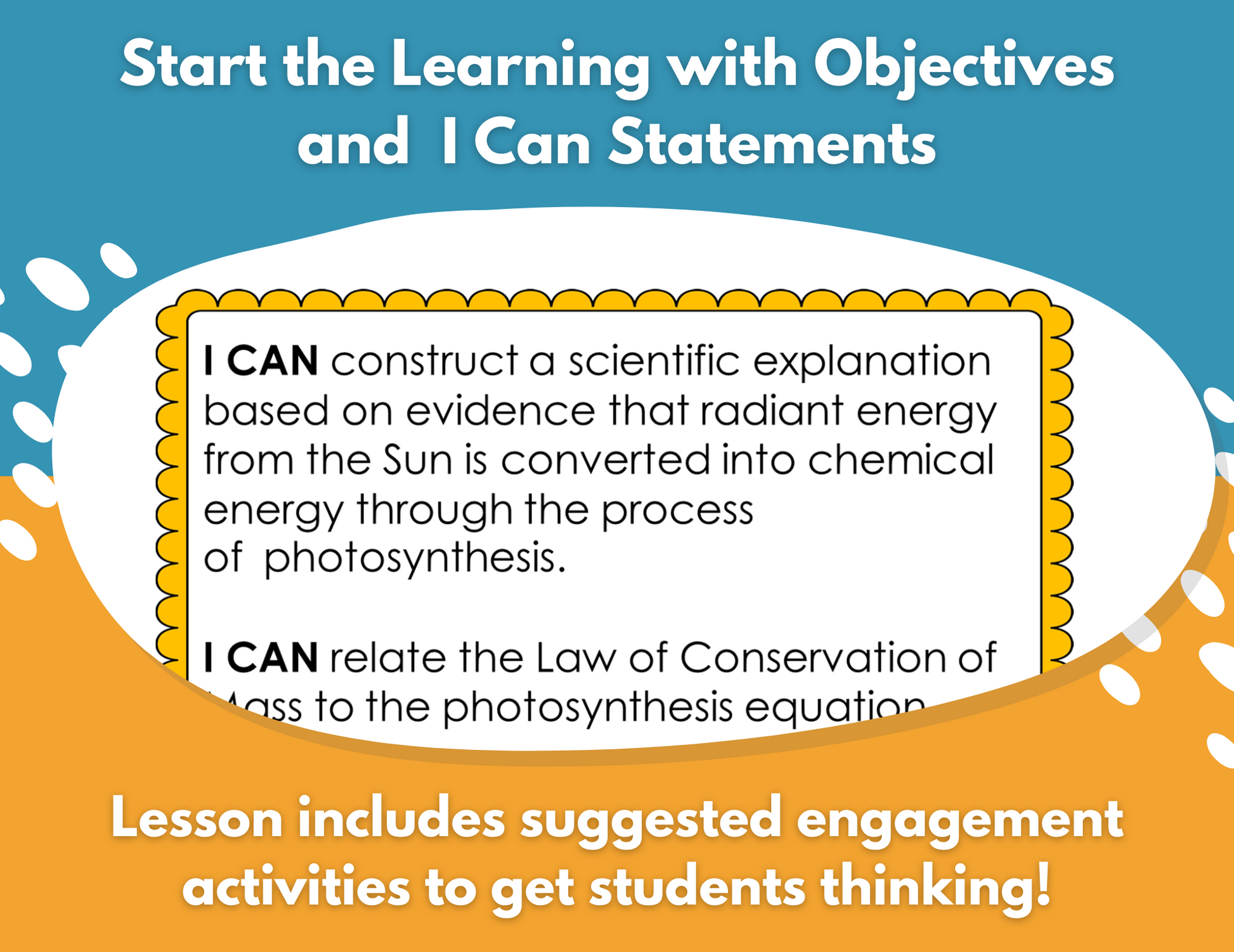 Photosynthesis Complete Lesson Plan - MS