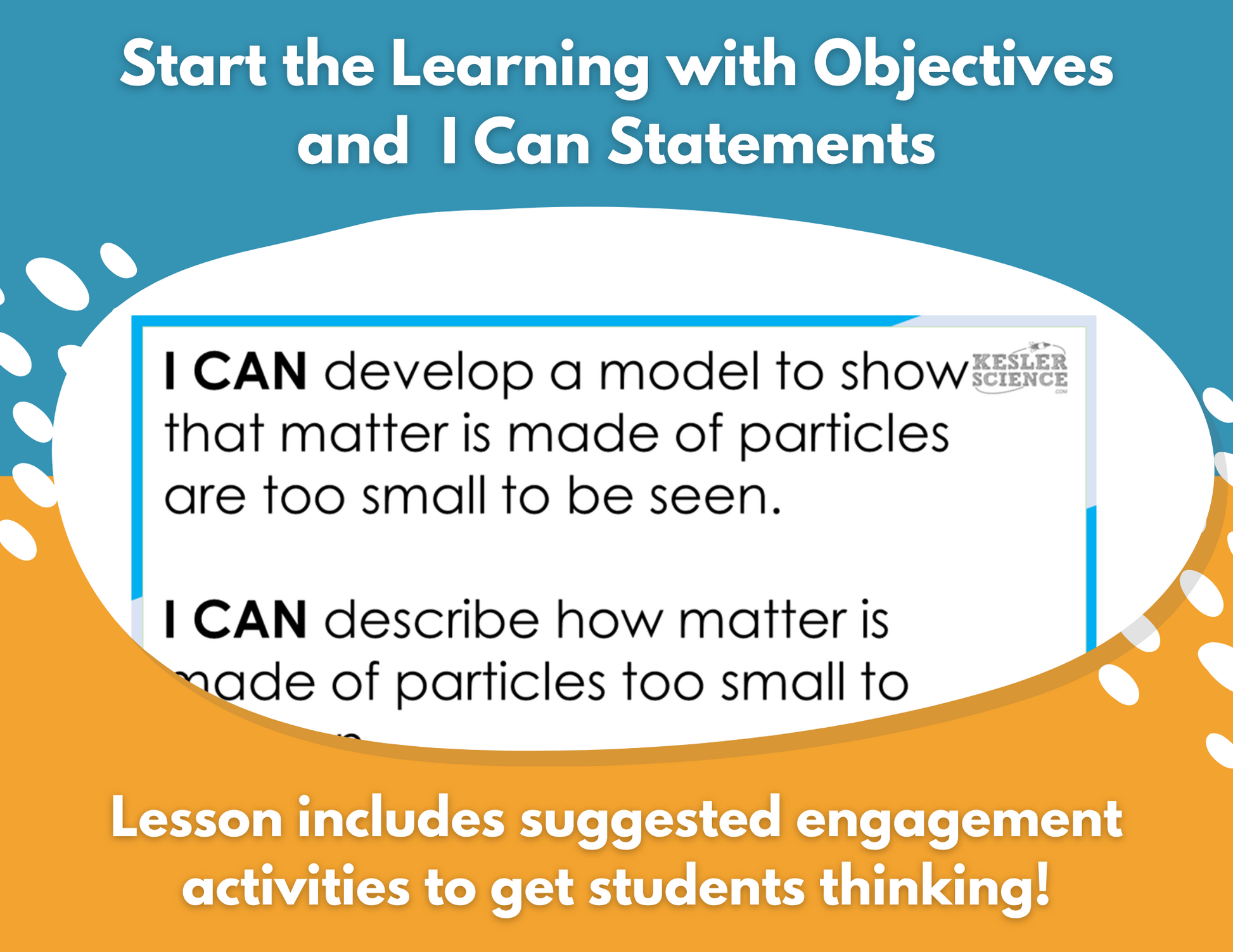 Particles of Matter - Complete Lesson Plan - NGSS-5 PS1-1 - 5th Grade