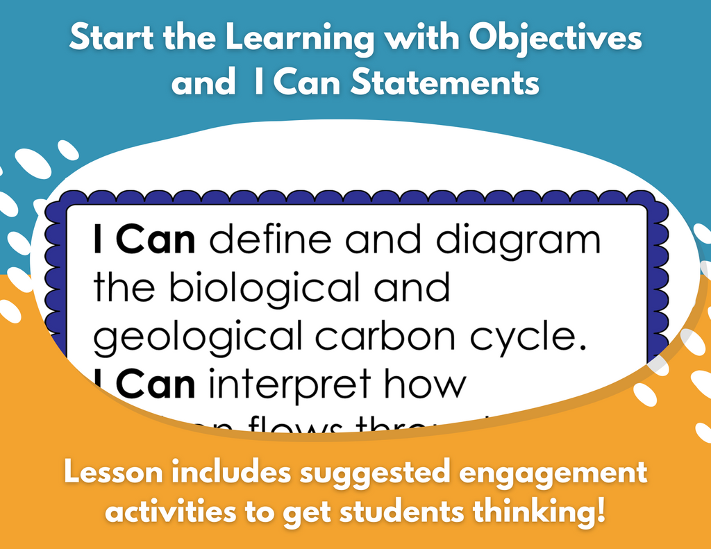 Carbon Cycle Complete Lesson Plan - MS