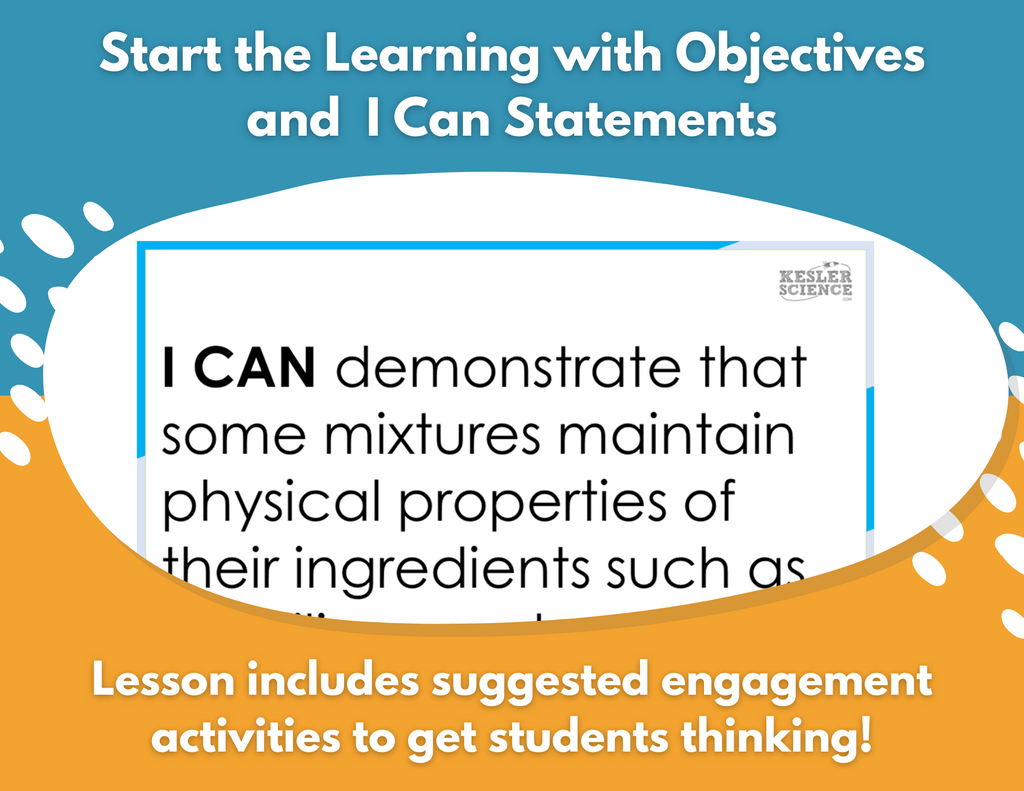 Mixtures - Complete Lesson Plan - 5th Grade