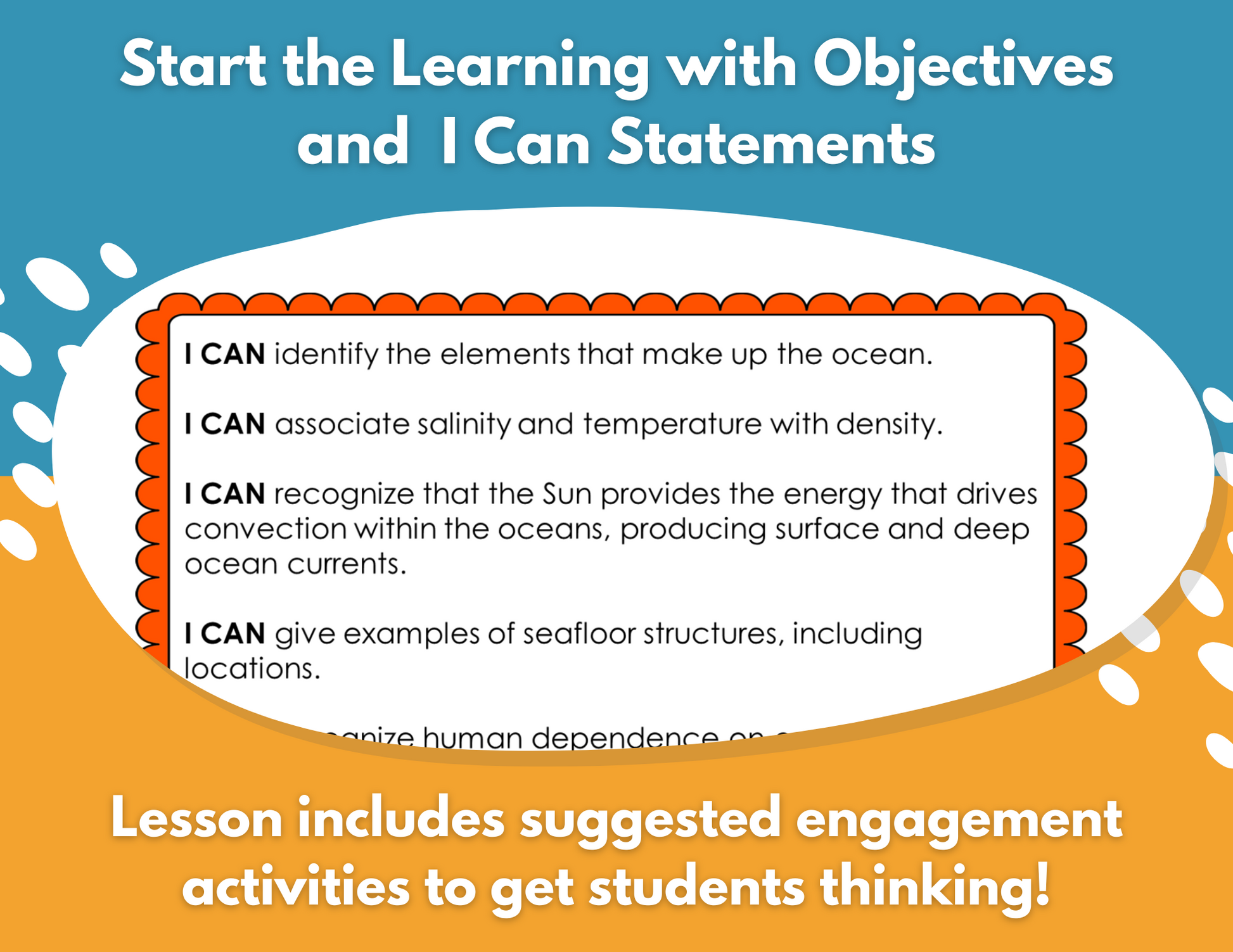 Oceans Complete Lesson Plan - MS
