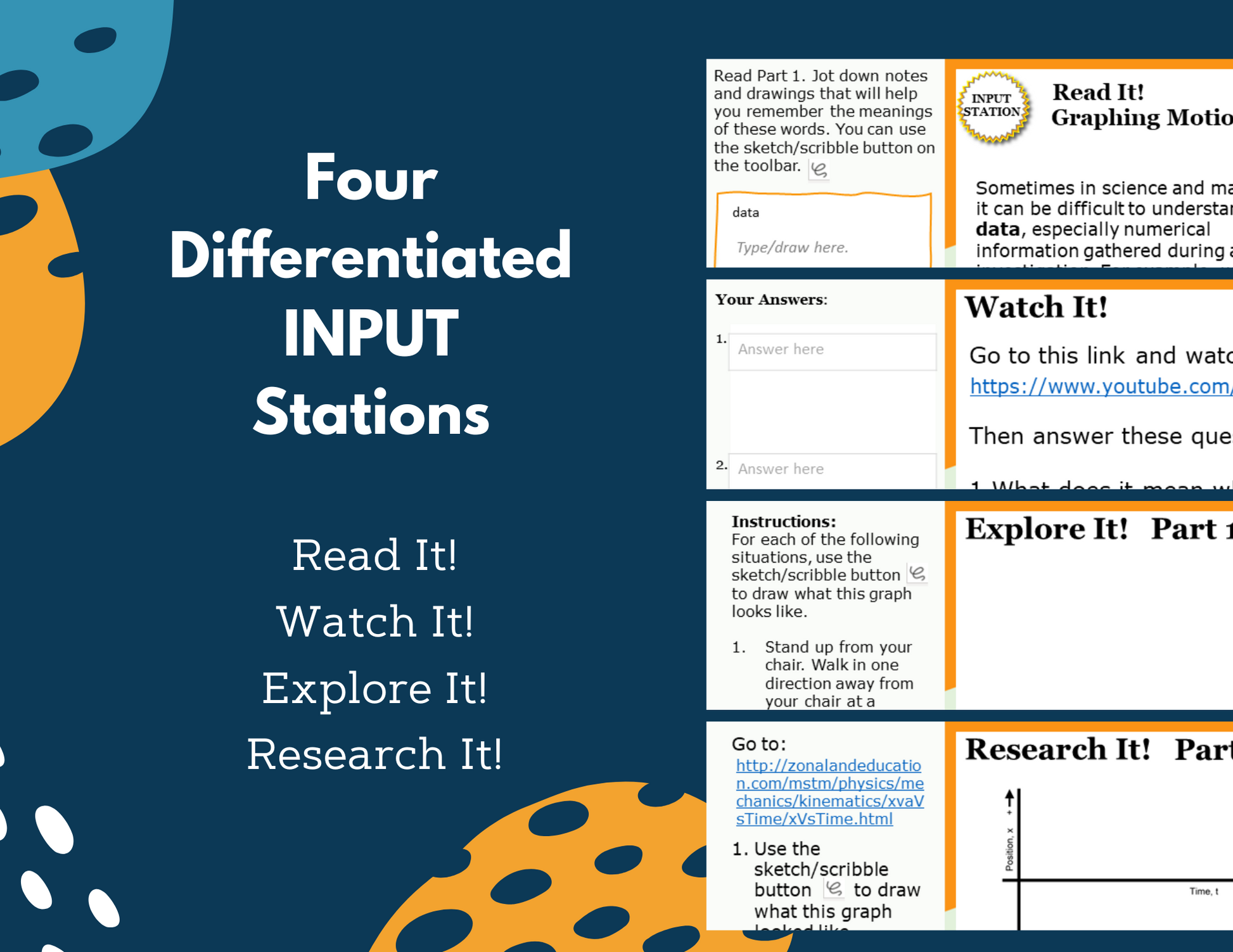 Motion Graphing Station Lab - MS
