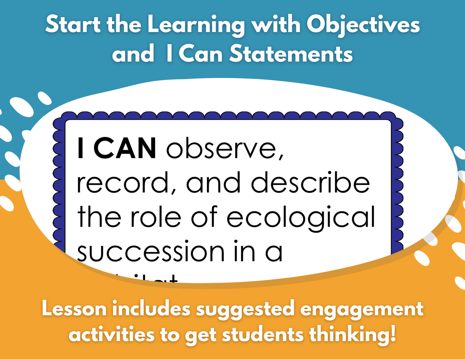 Ecological Succession Complete Lesson Plan - MS