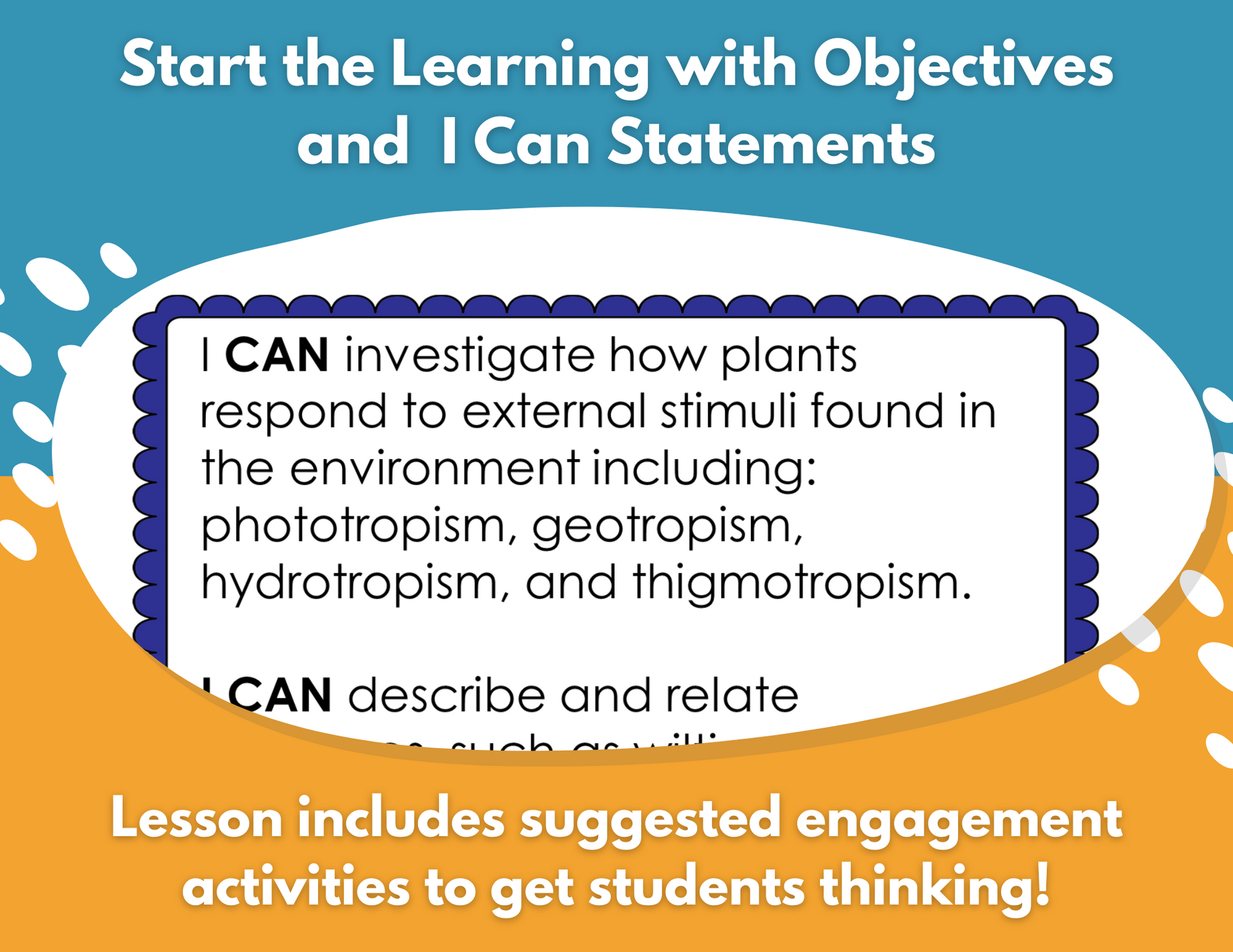Tropisms & Turgor Pressure Complete Lesson Plan - MS