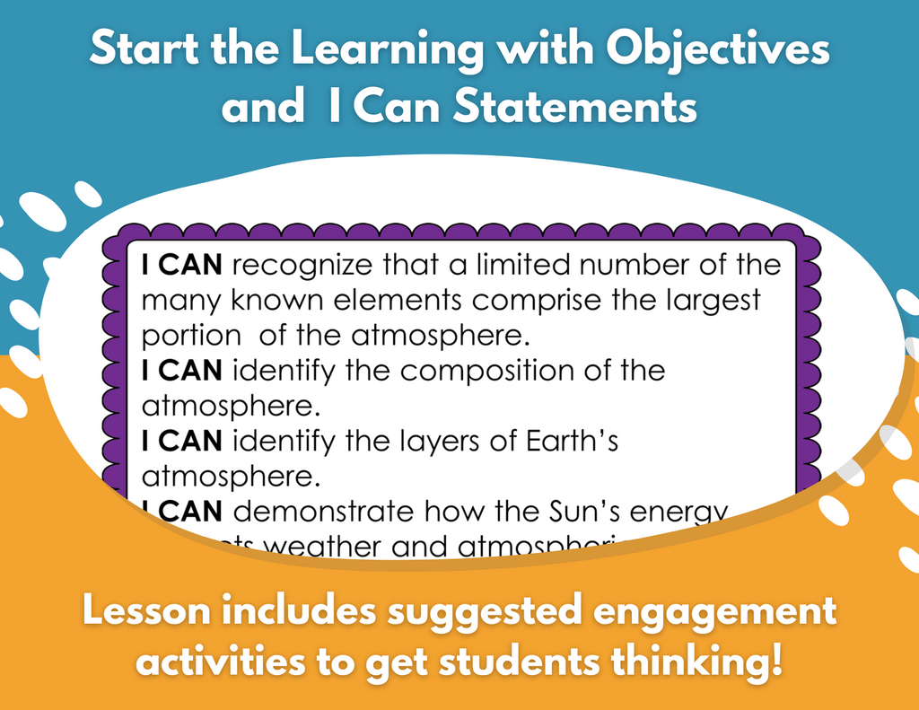 Atmosphere Complete Lesson Plan