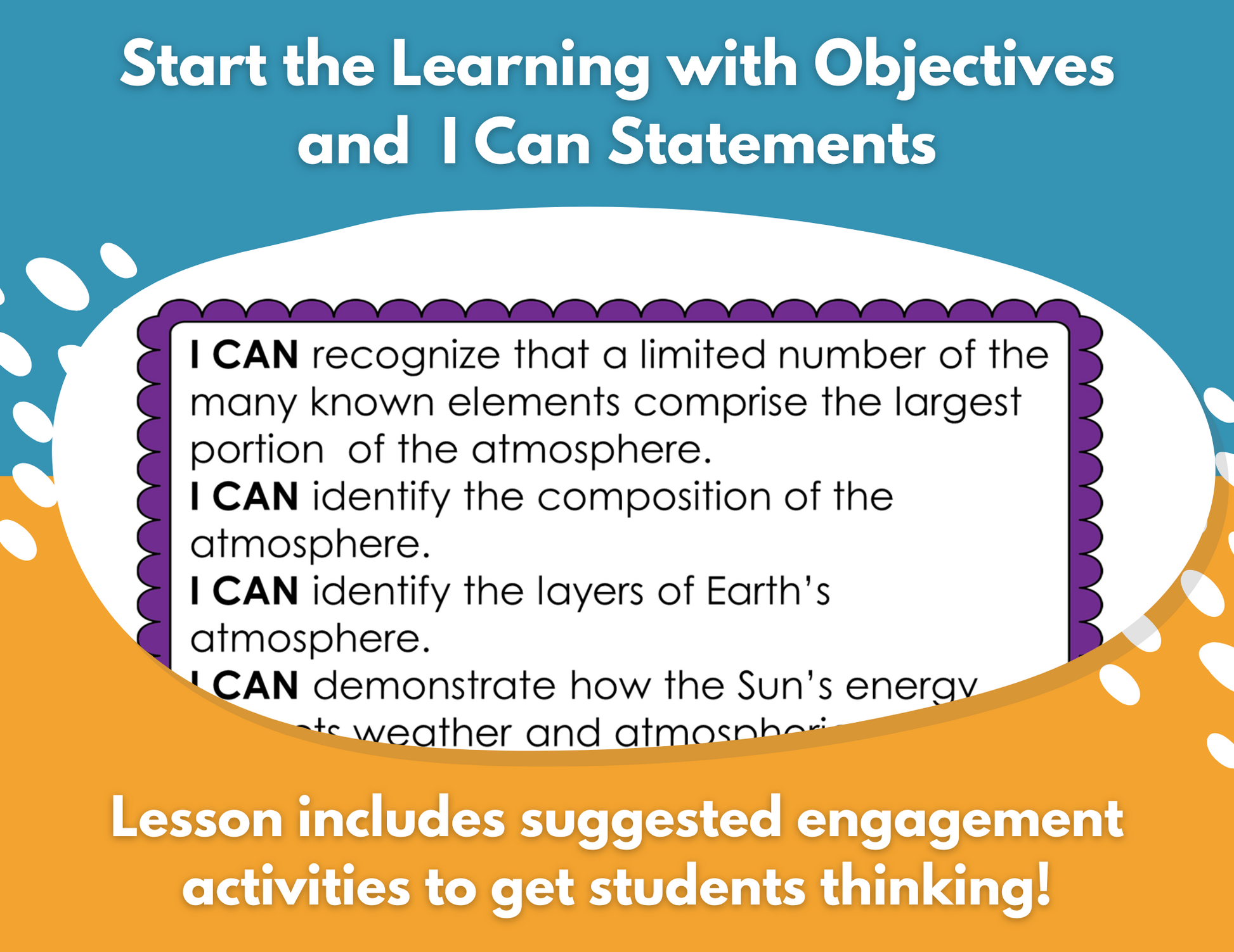 Atmosphere Complete Lesson Plan