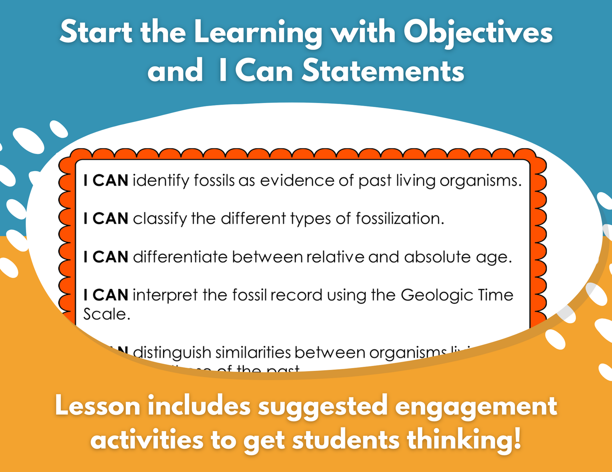 Fossils Complete Lesson Plan - MS