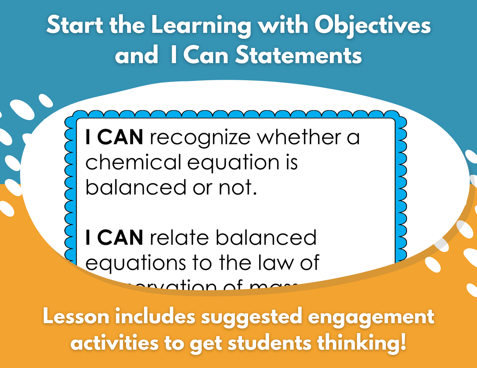 Balancing Chemical Equations Complete Lesson Plan - MS