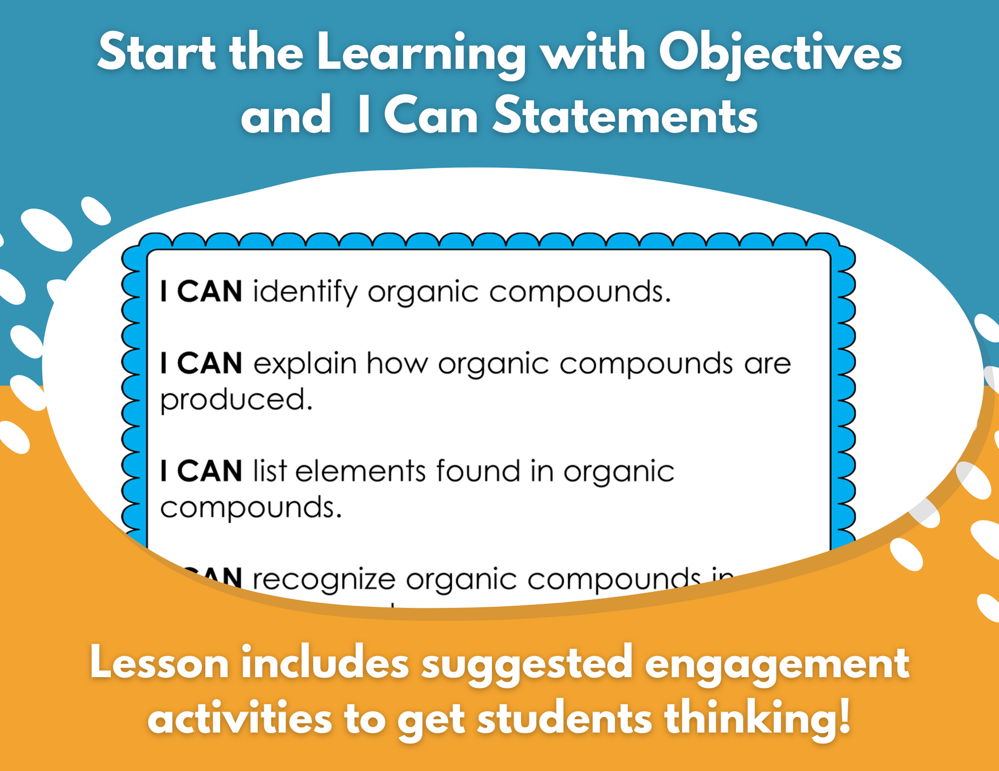 Organic Compounds Complete Lesson Plan - MS