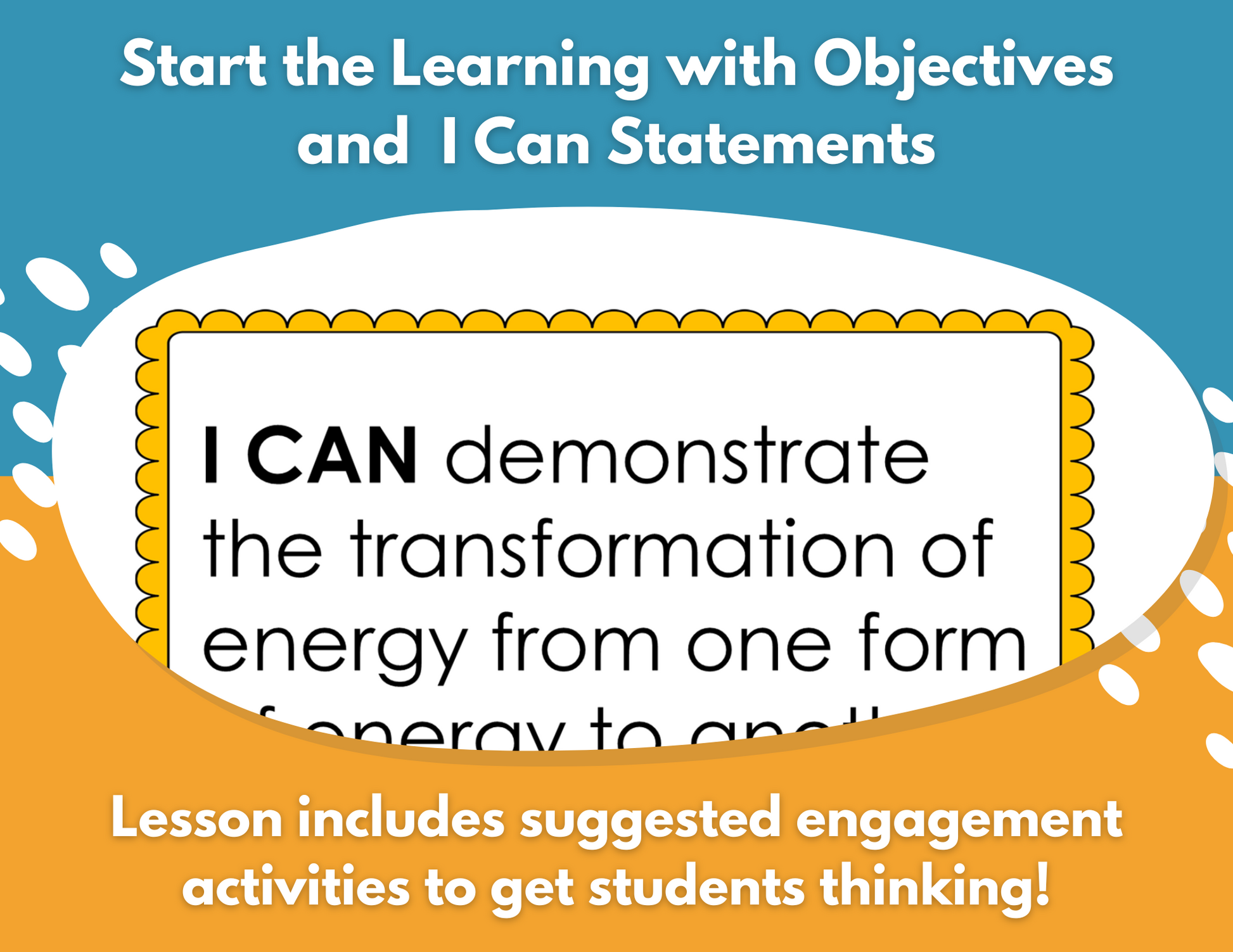 Energy Transformations Complete Lesson Plan - MS