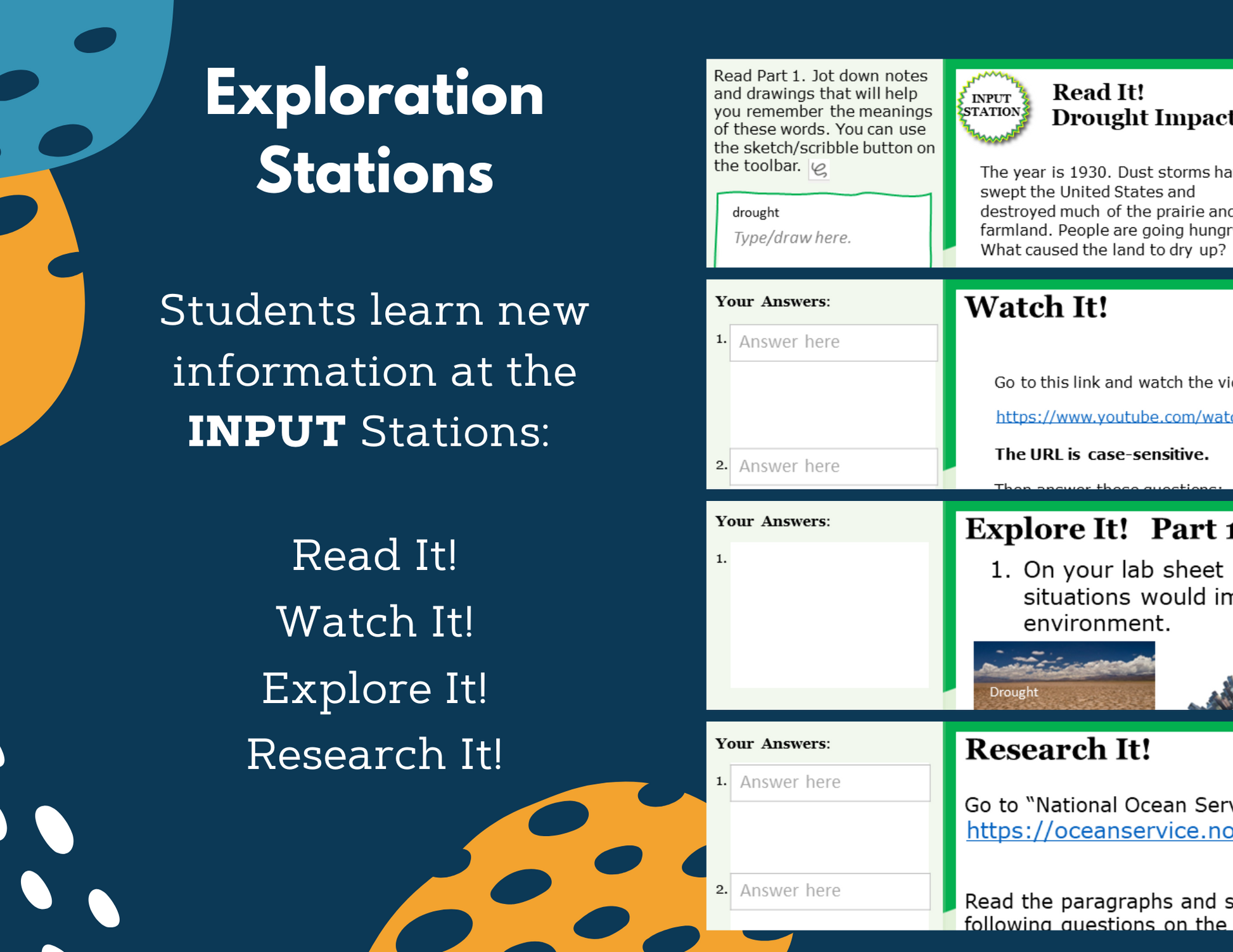 Short & Long-term Environmental Impacts Complete Lesson Plan - MS