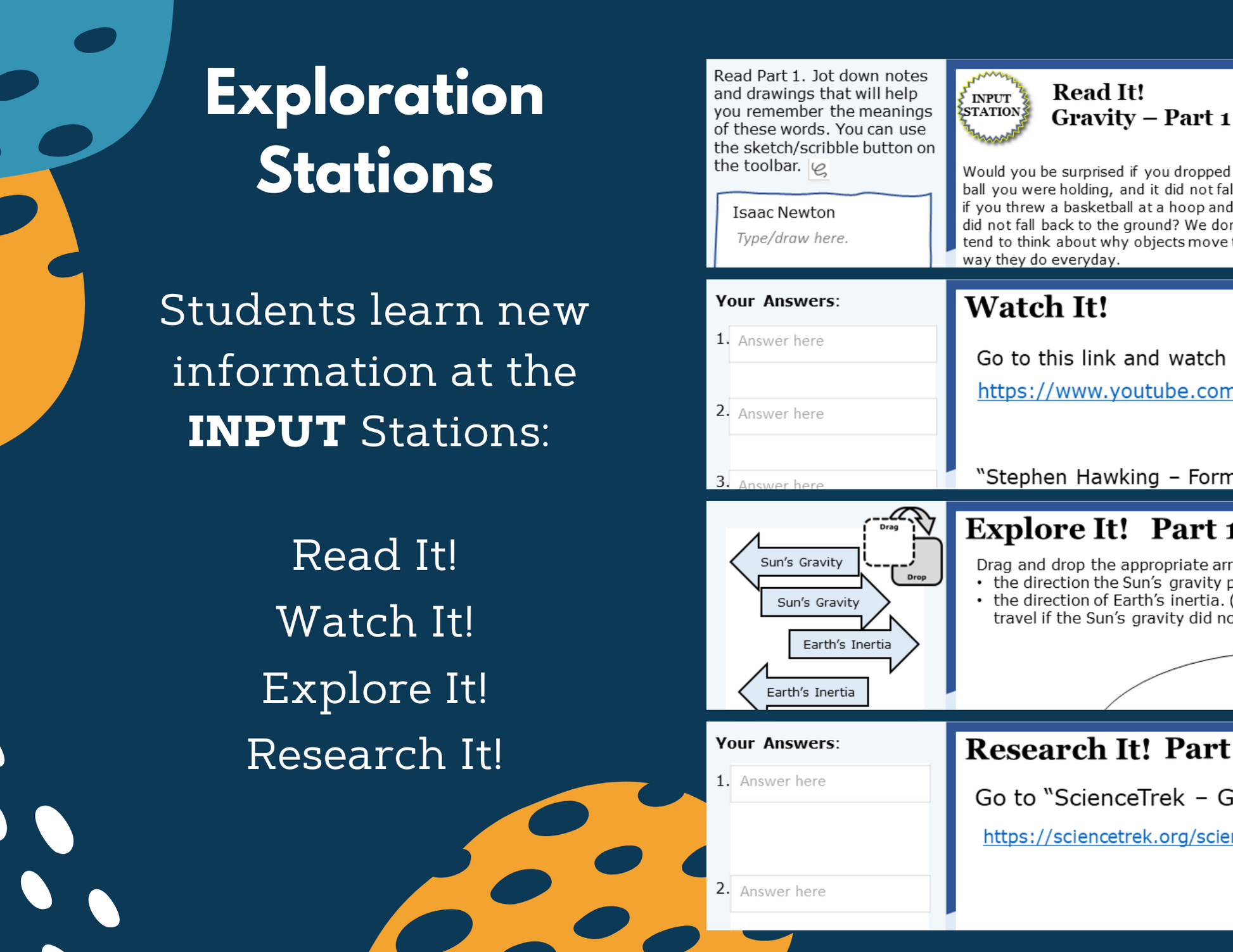 2021 TEKS MS 6-8 5E Lessons: Space Bundle