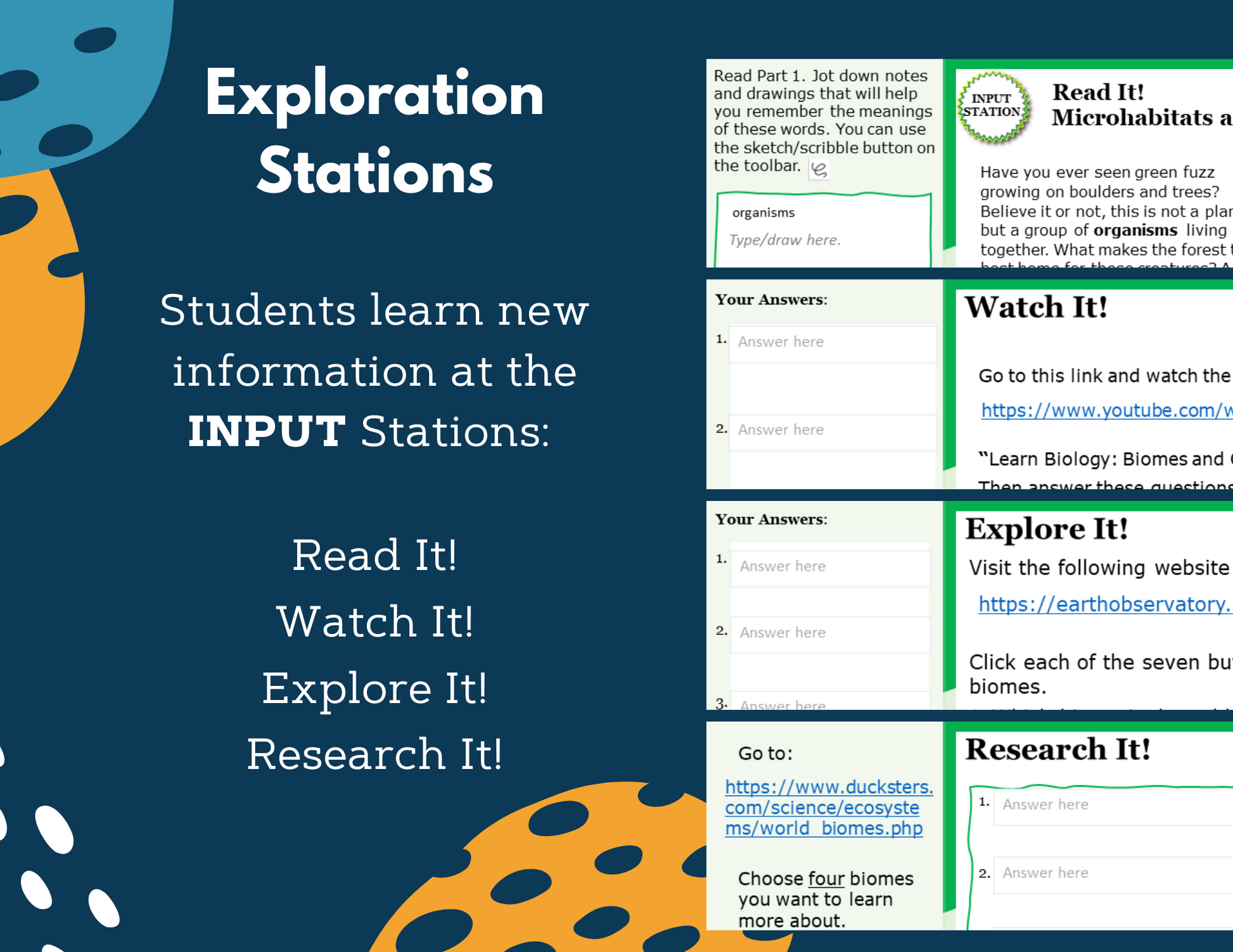 Biomes Complete Lesson Plan - MS