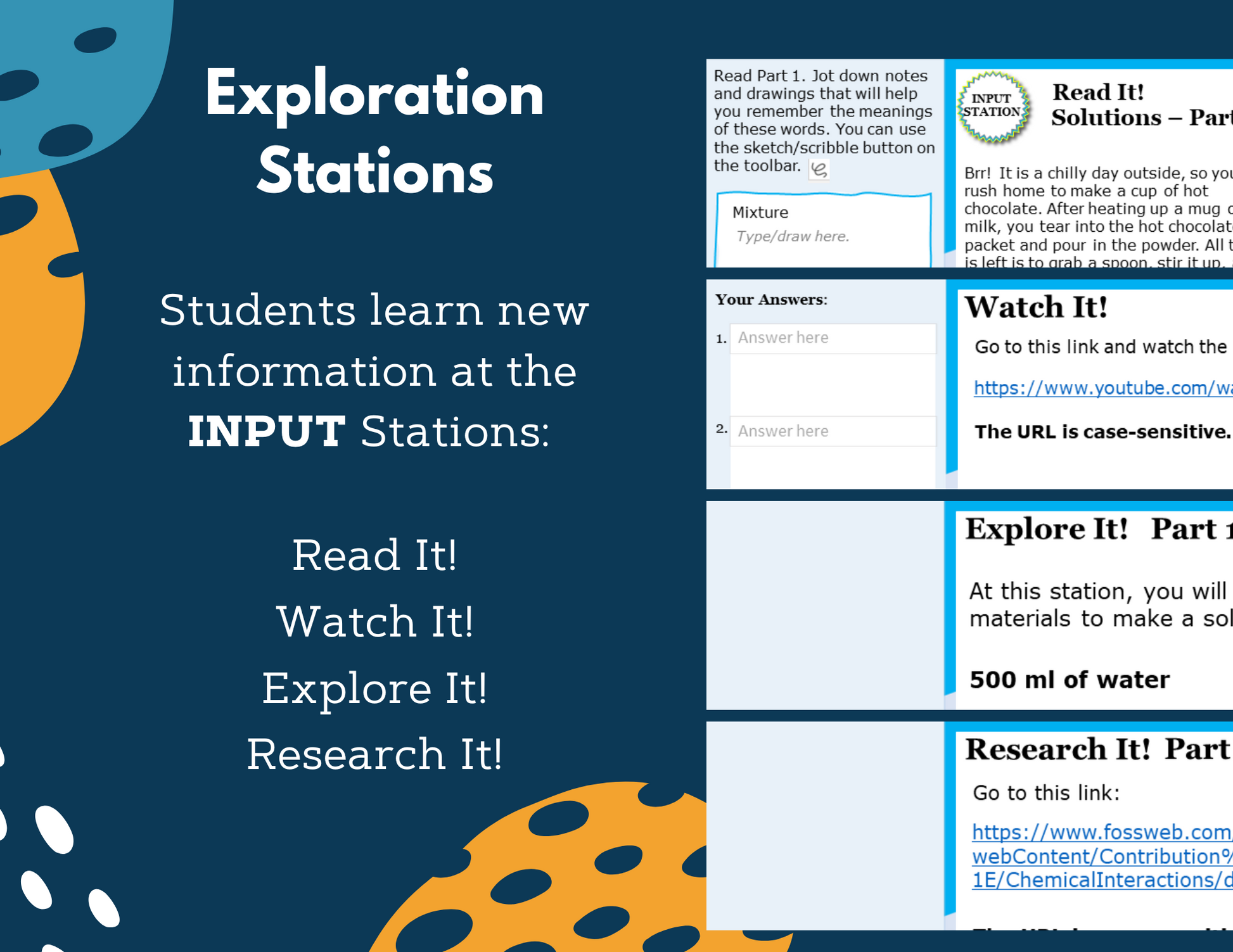 Solutions - Complete Lesson Plan - 5th Grade