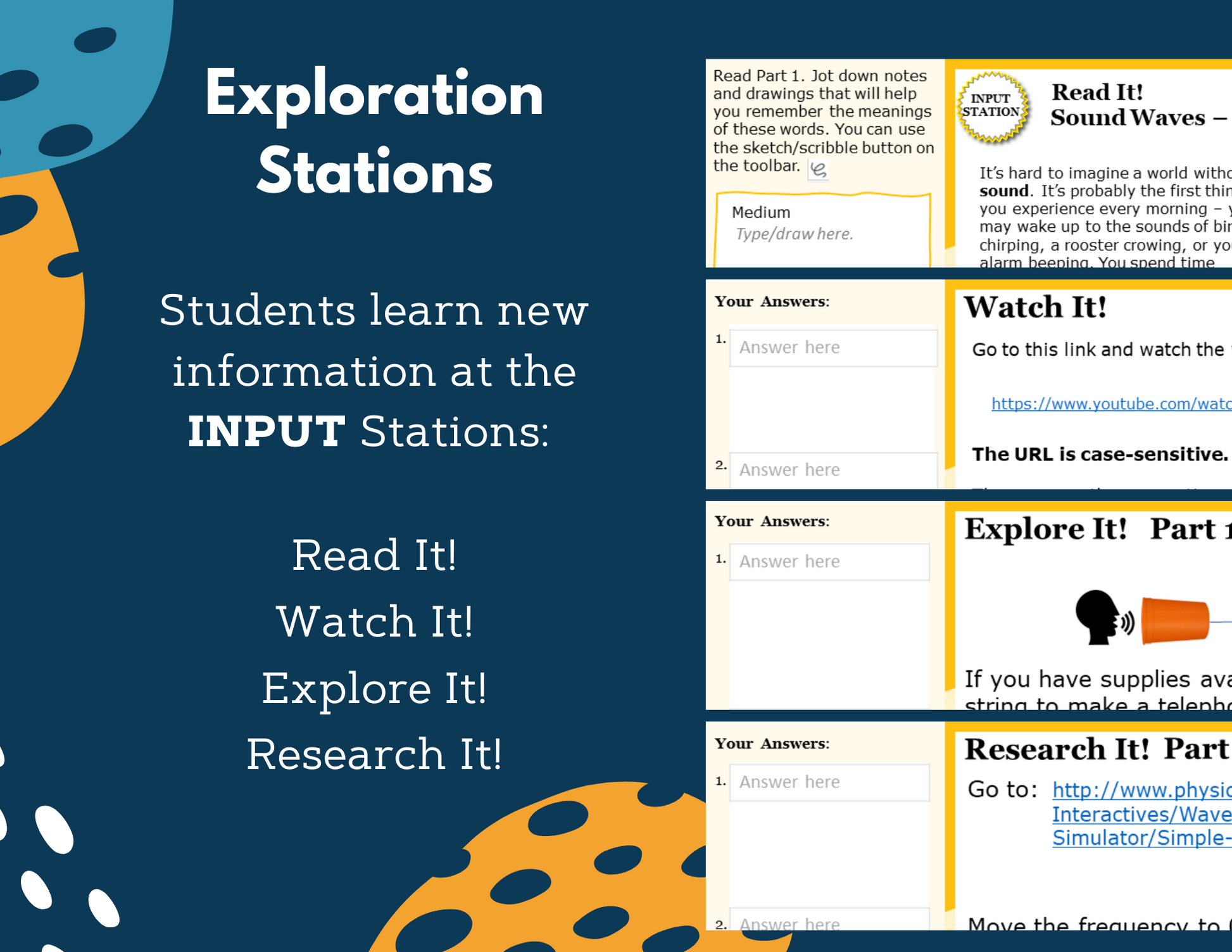 Sound Waves Complete Lesson Plan - MS