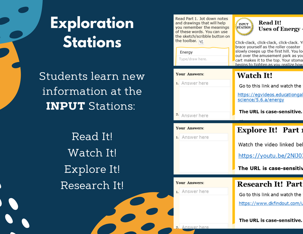 Uses of Energy - Complete Lesson Plan - 5th Grade