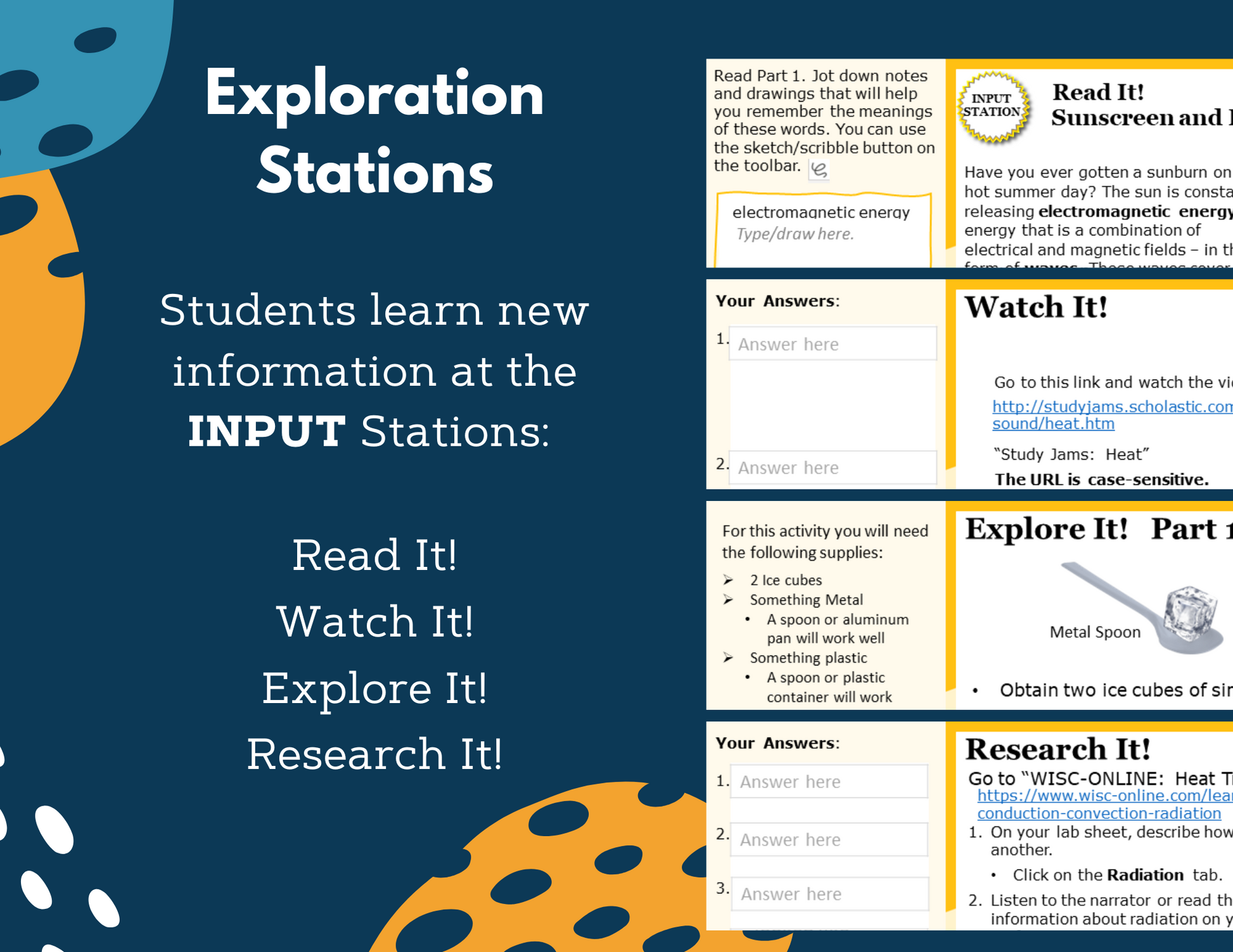 2021 TEKS MS 6-8 5E Lessons: Energy Bundle