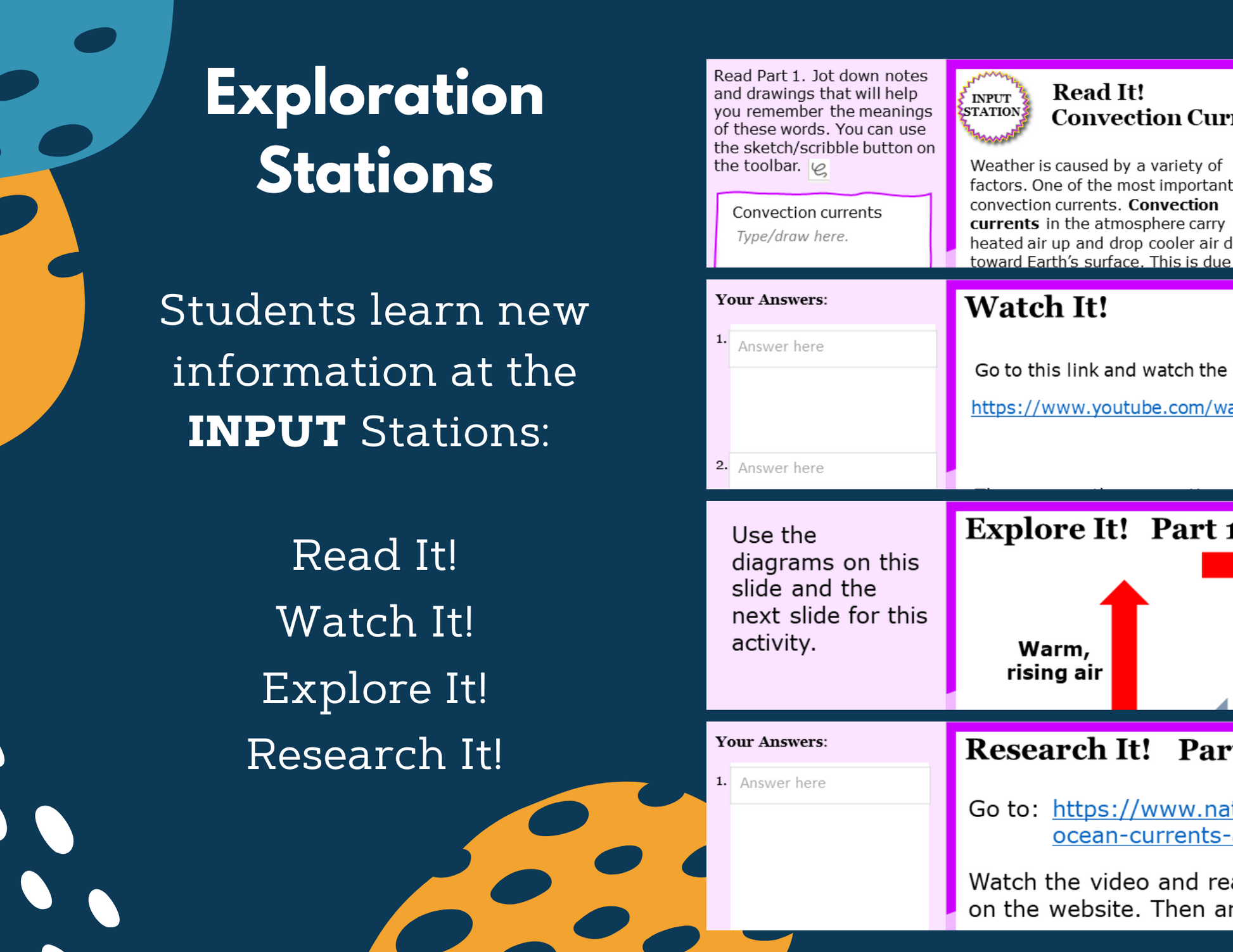 Convection Currents Complete Lesson Plan - MS