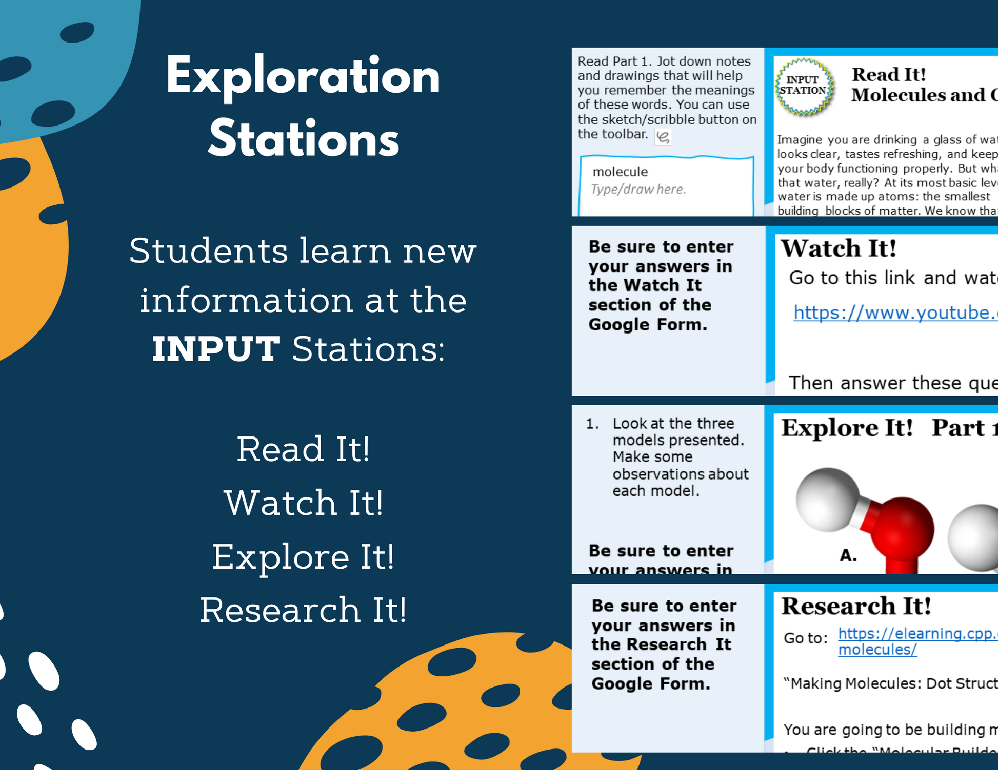 Molecules Complete Lesson Plan - MS