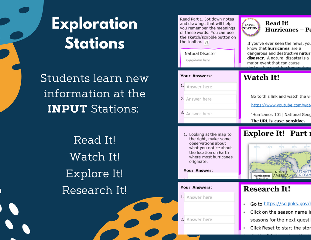 2021 TEKS MS 6-8 5E Lessons: Weather Bundle