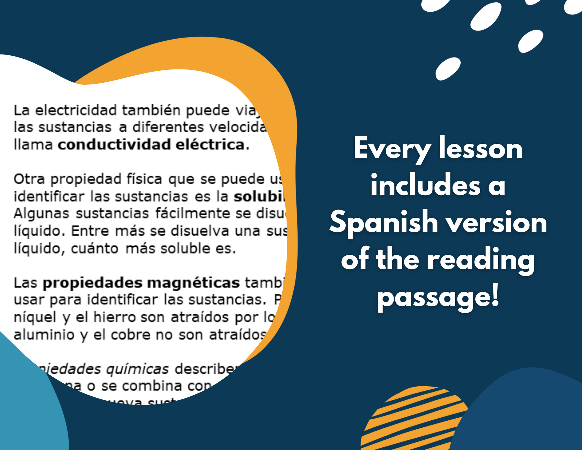 Properties of Matter - Complete Lesson Plan - NGSS 5 PS1-3 - 5th Grade