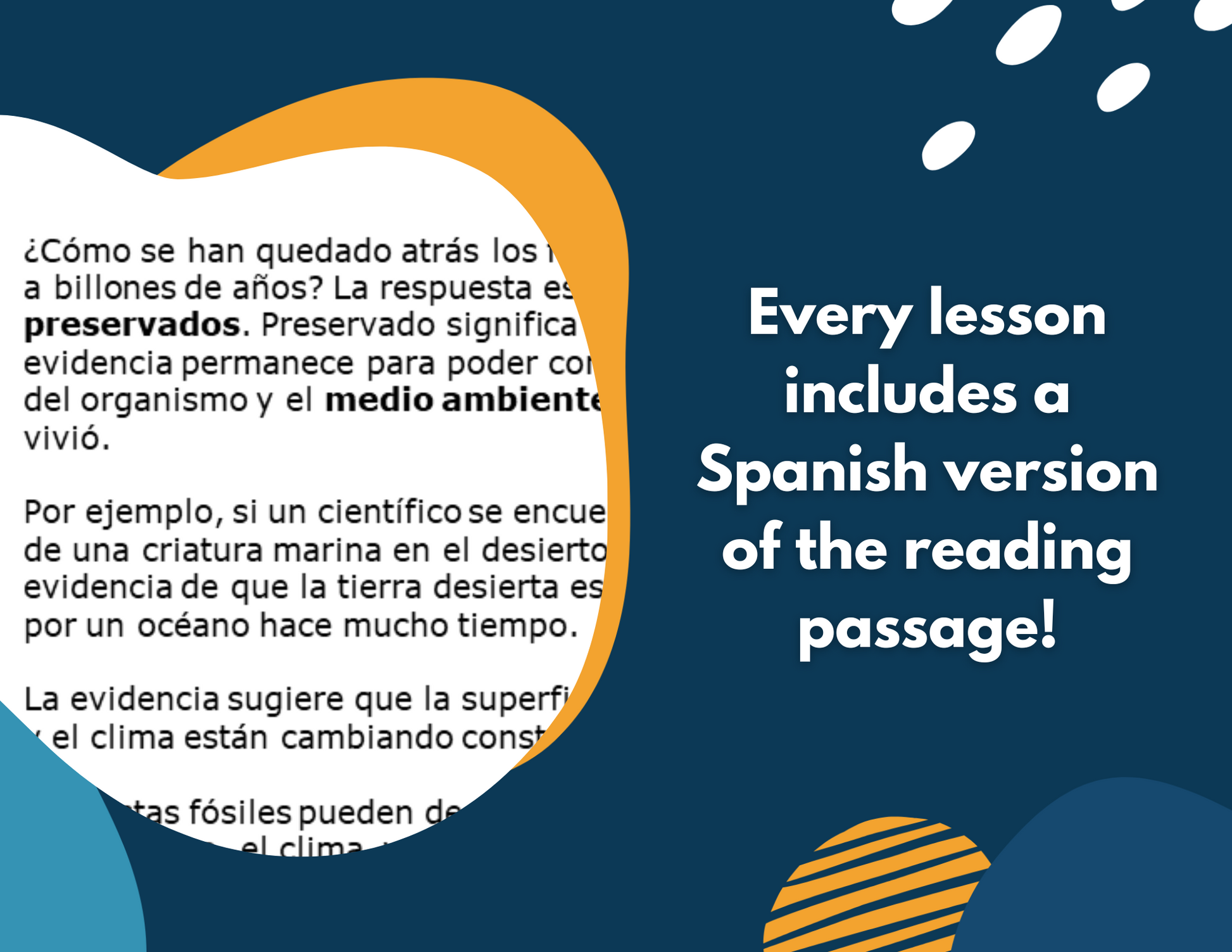 Fossil Evidence - Complete Lesson Plan - 5th Grade