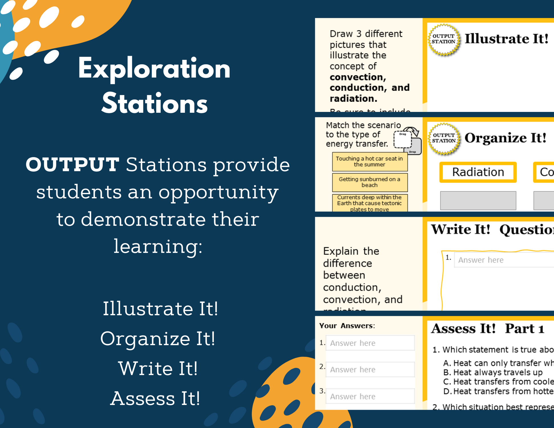 Conduction, Convection, & Radiation Complete Lesson Plan - MS