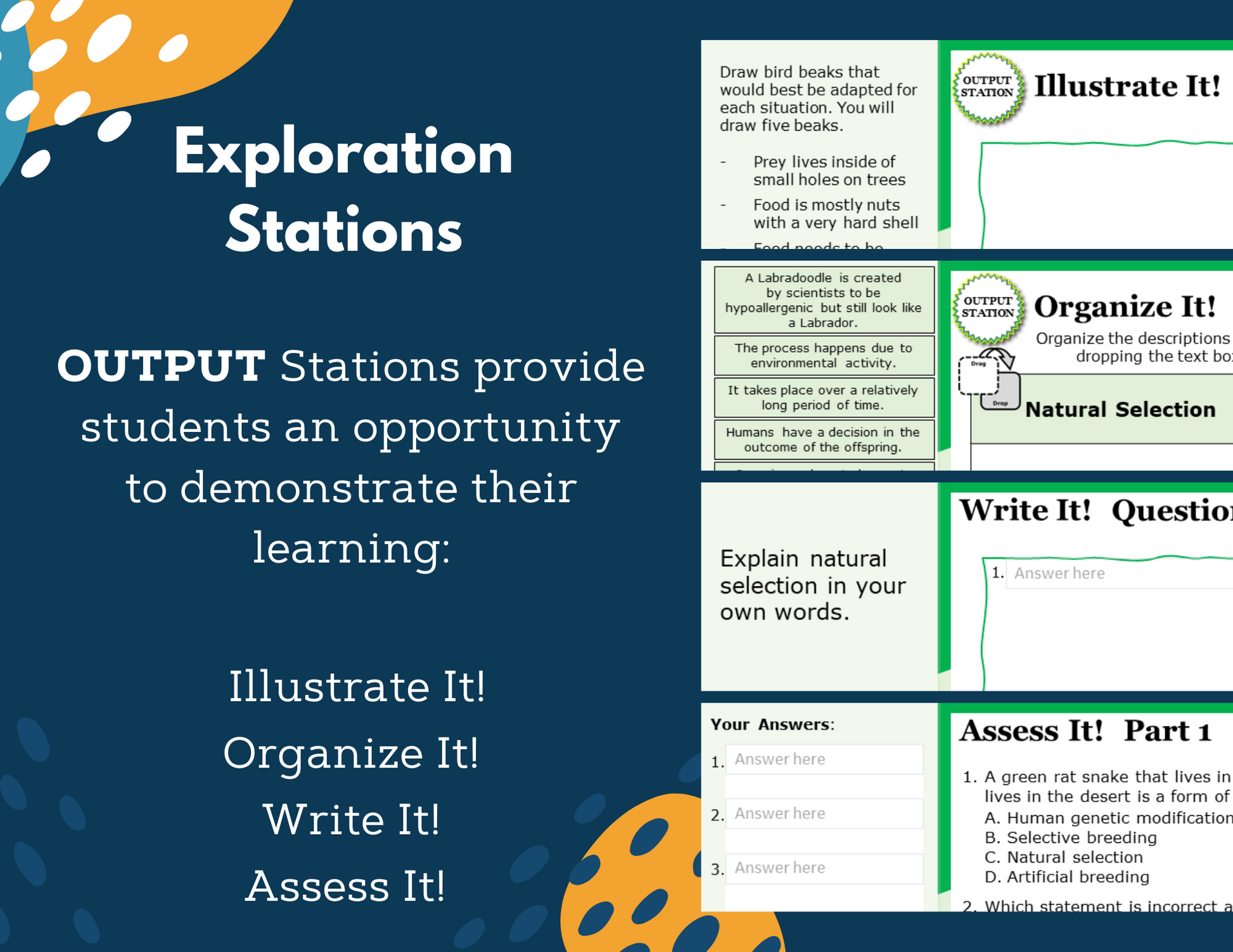Natural Selection Complete Lesson Plan - MS