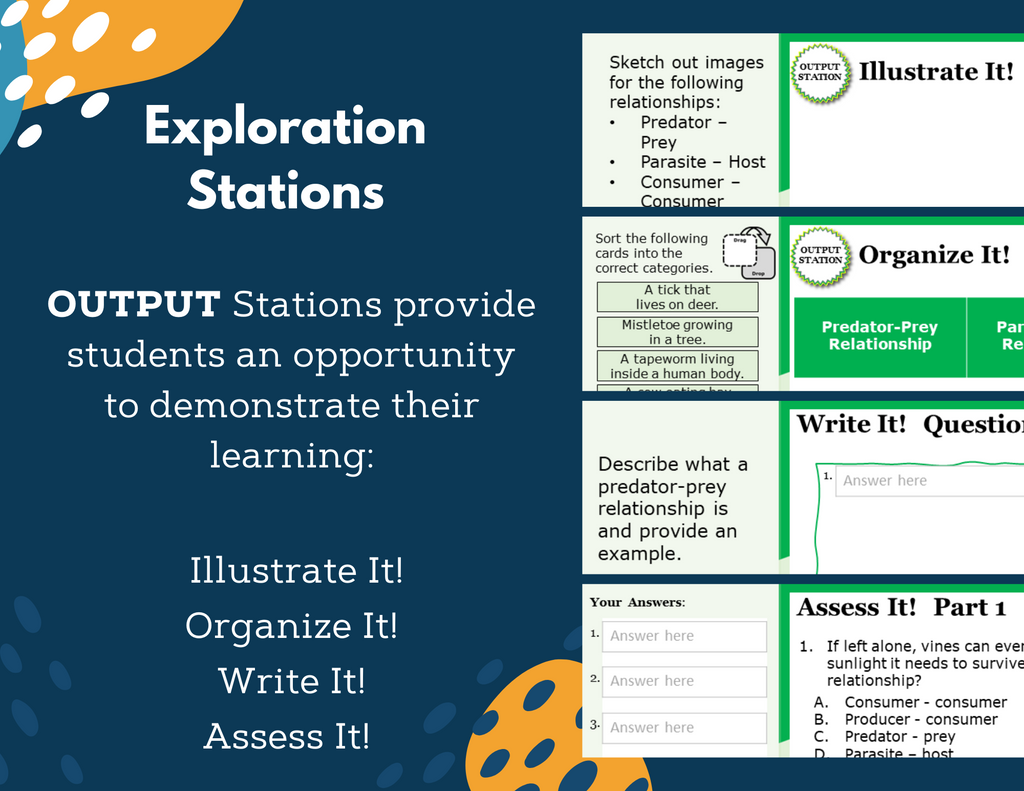 Organism Relationships Complete Lesson Plan - MS