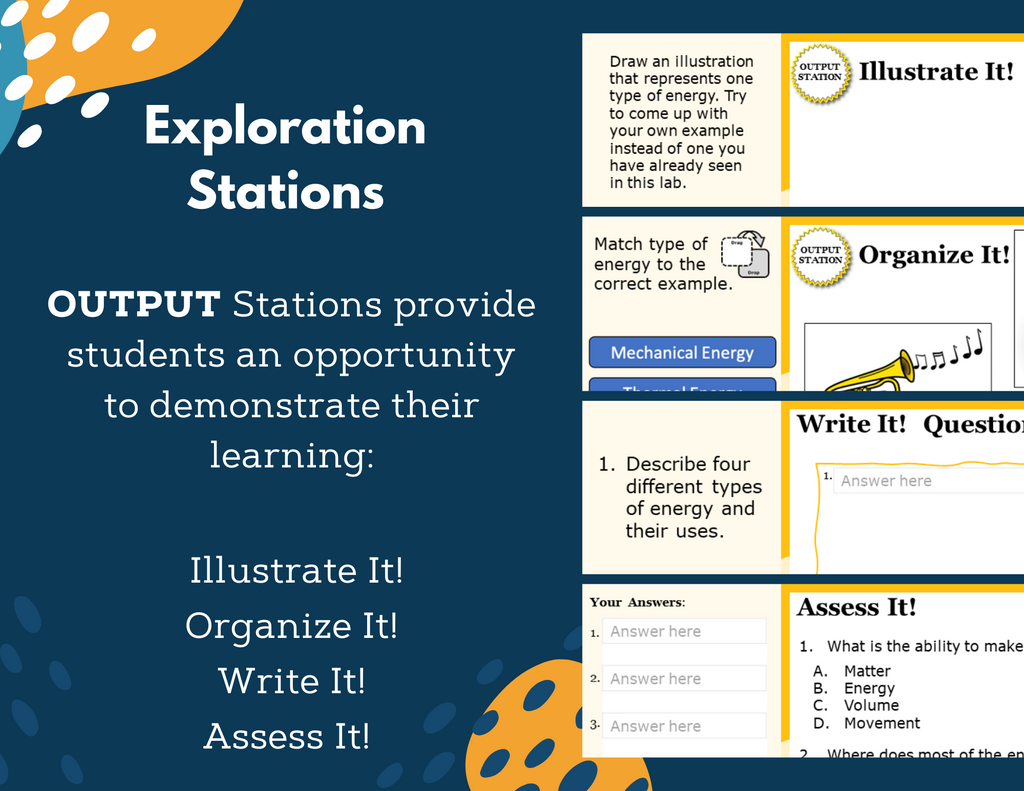 Uses of Energy - Complete Lesson Plan - 5th Grade