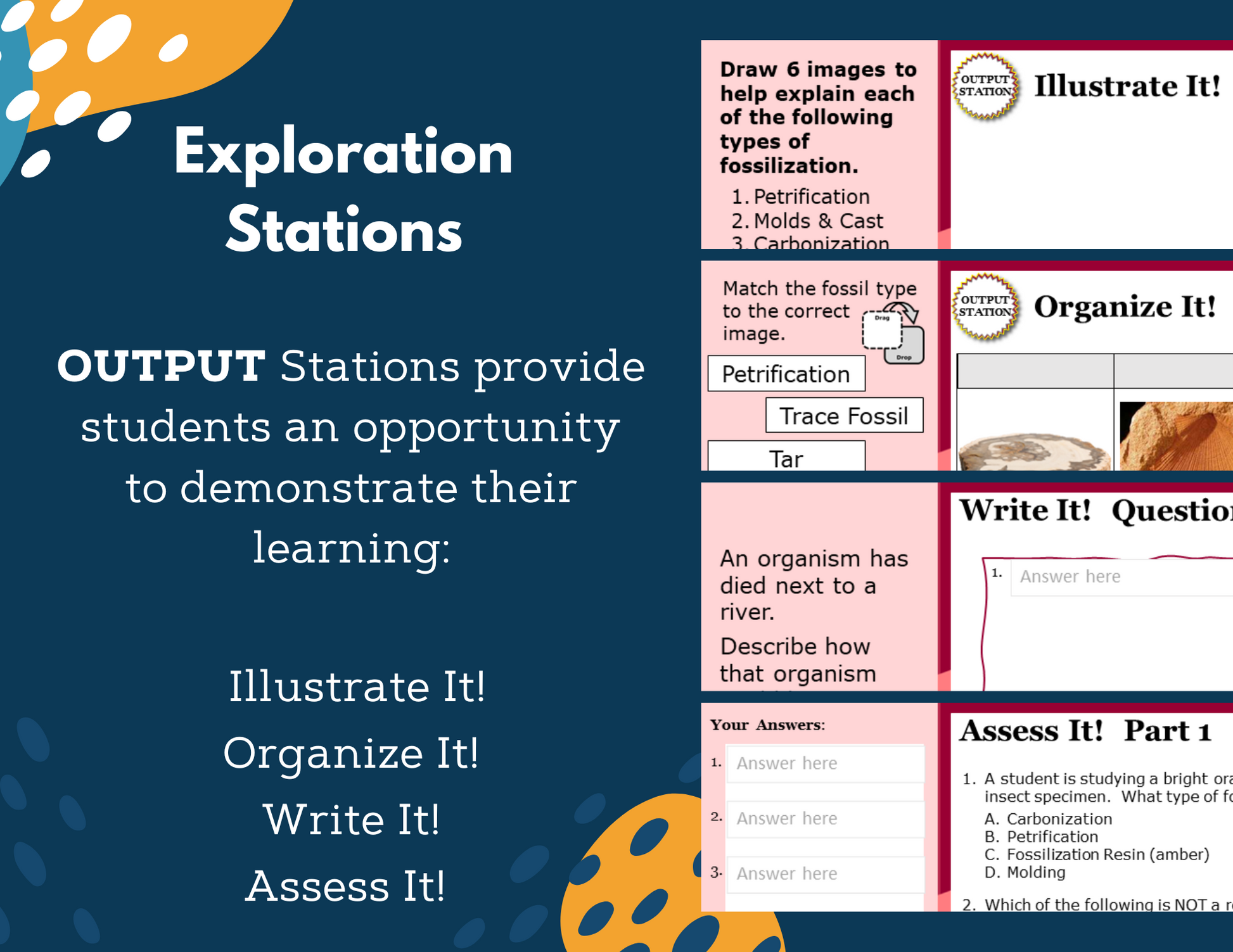 Fossils Complete Lesson Plan - MS