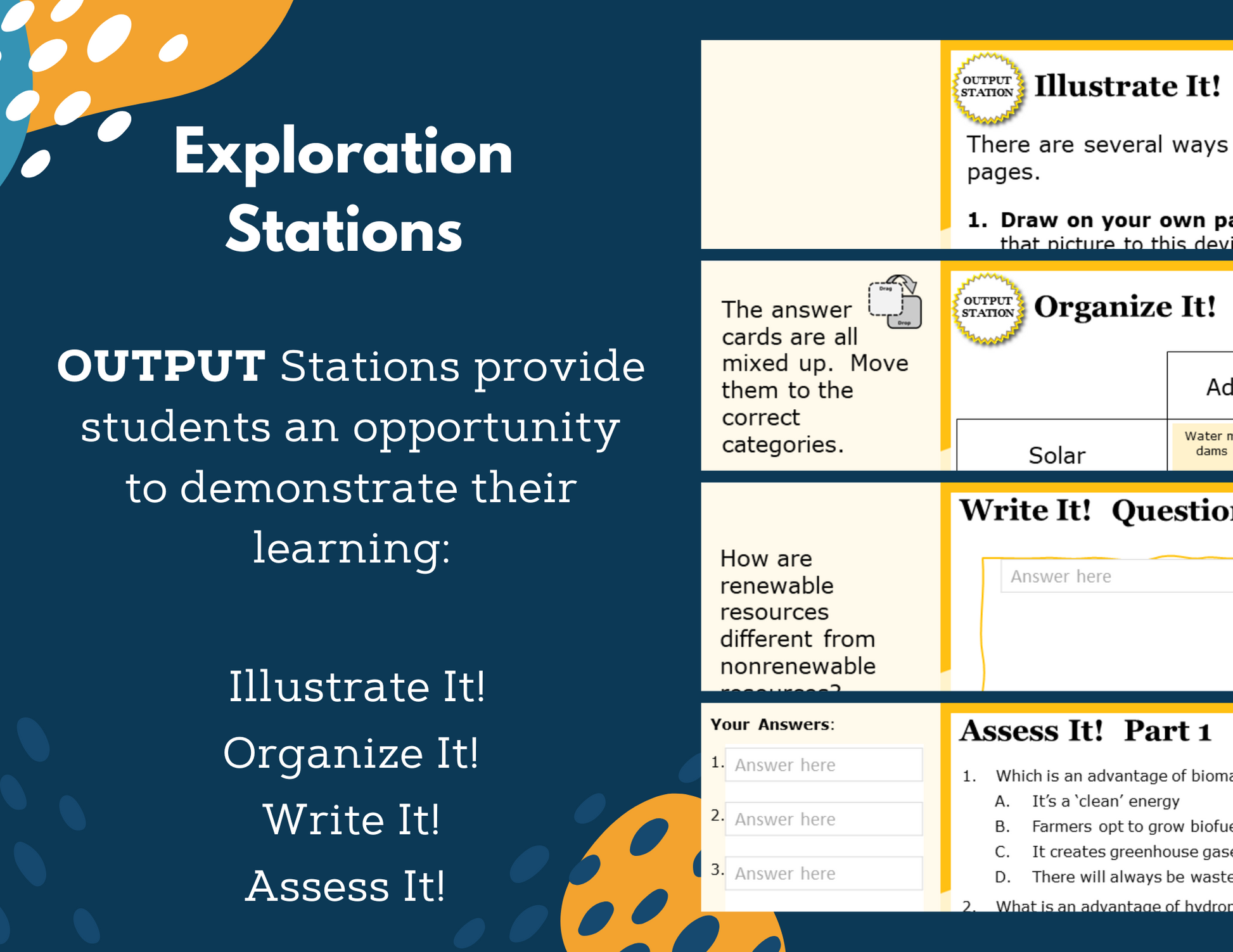 Renewable Energy Resources Complete Lesson Plan - MS