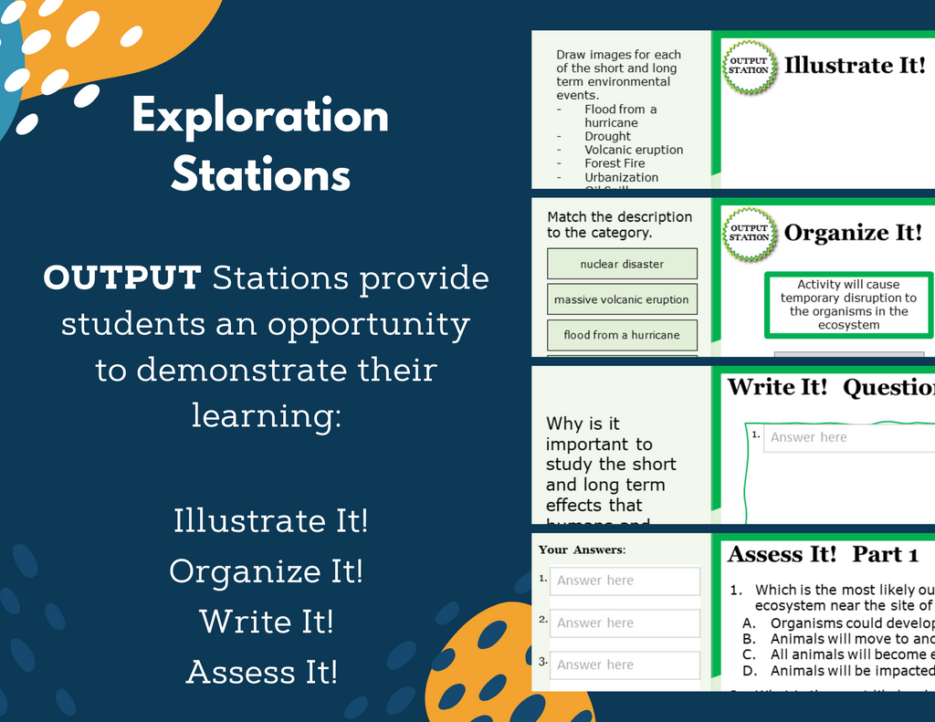 Short & Long-term Environmental Impacts Complete Lesson Plan - MS