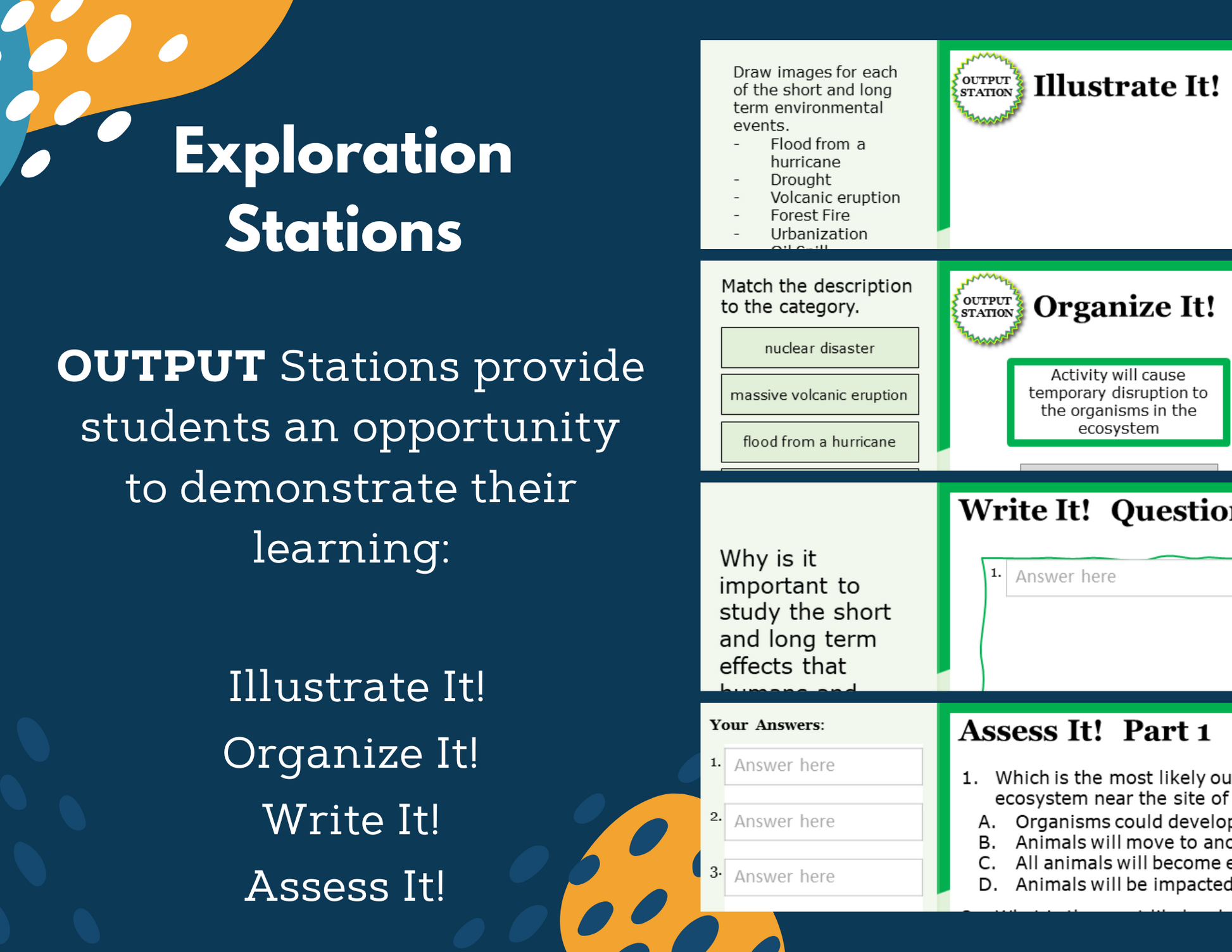 Short & Long-term Environmental Impacts Complete Lesson Plan - MS