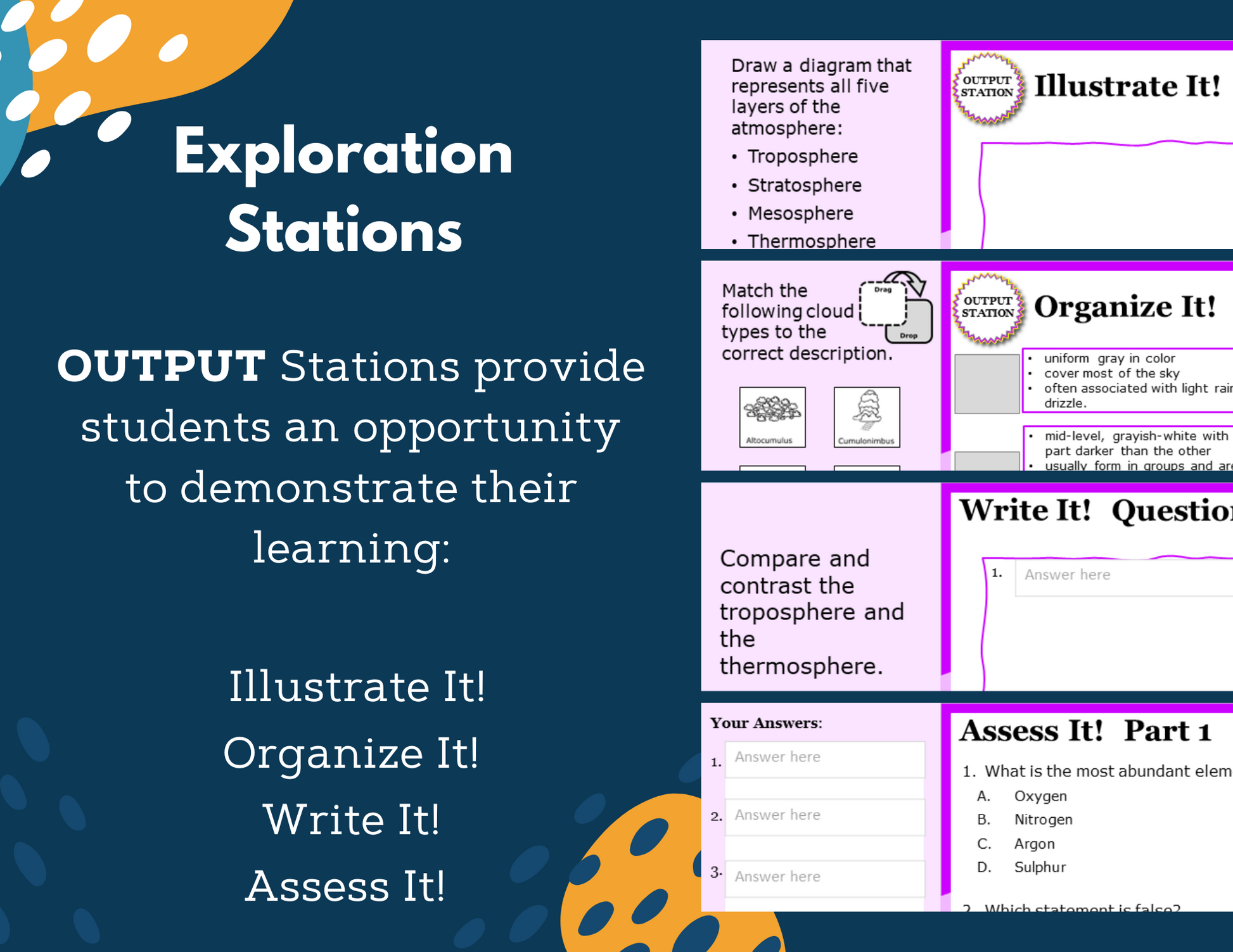 Atmosphere Complete Lesson Plan