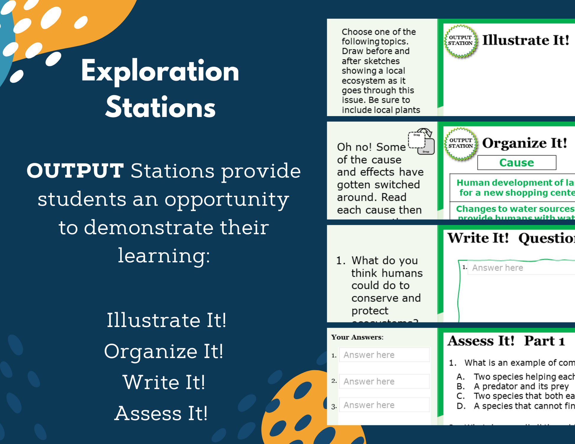 2021 TEKS 5E Lessons: 5th Grade Life Science Bundle