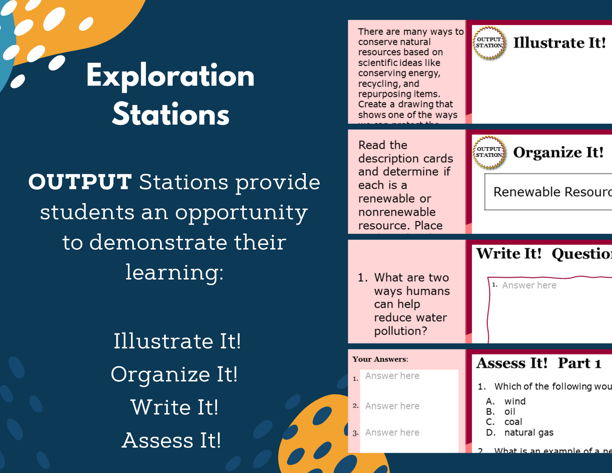 Protect Earth's Resources - Complete Lesson Plan - NGSS 5-ESS3-1