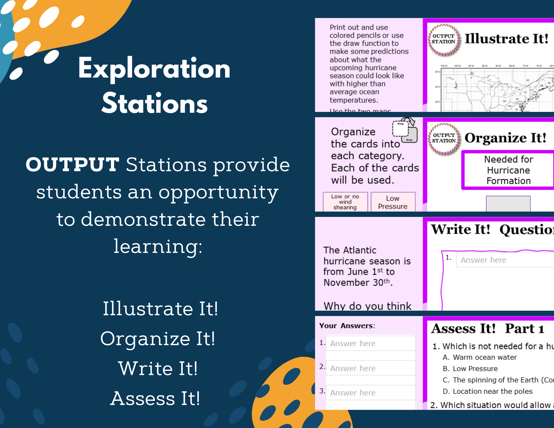 Hurricanes Complete Lesson Plan - MS