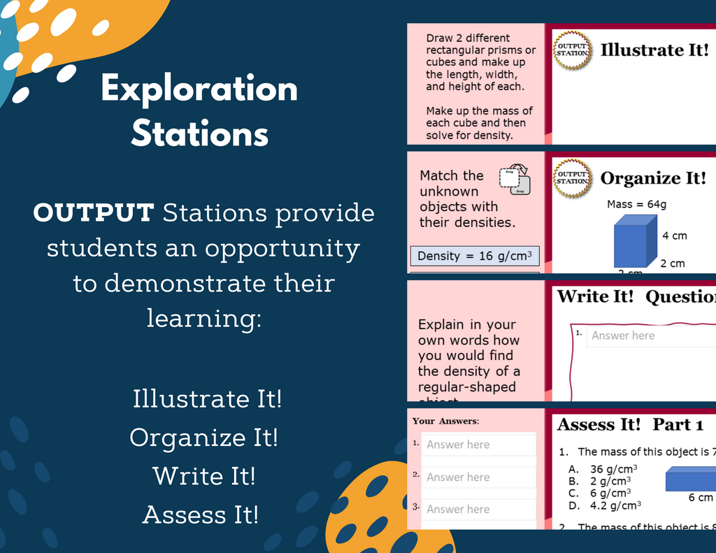 Density of a Regular-Shaped Object Complete Lesson Plan - MS