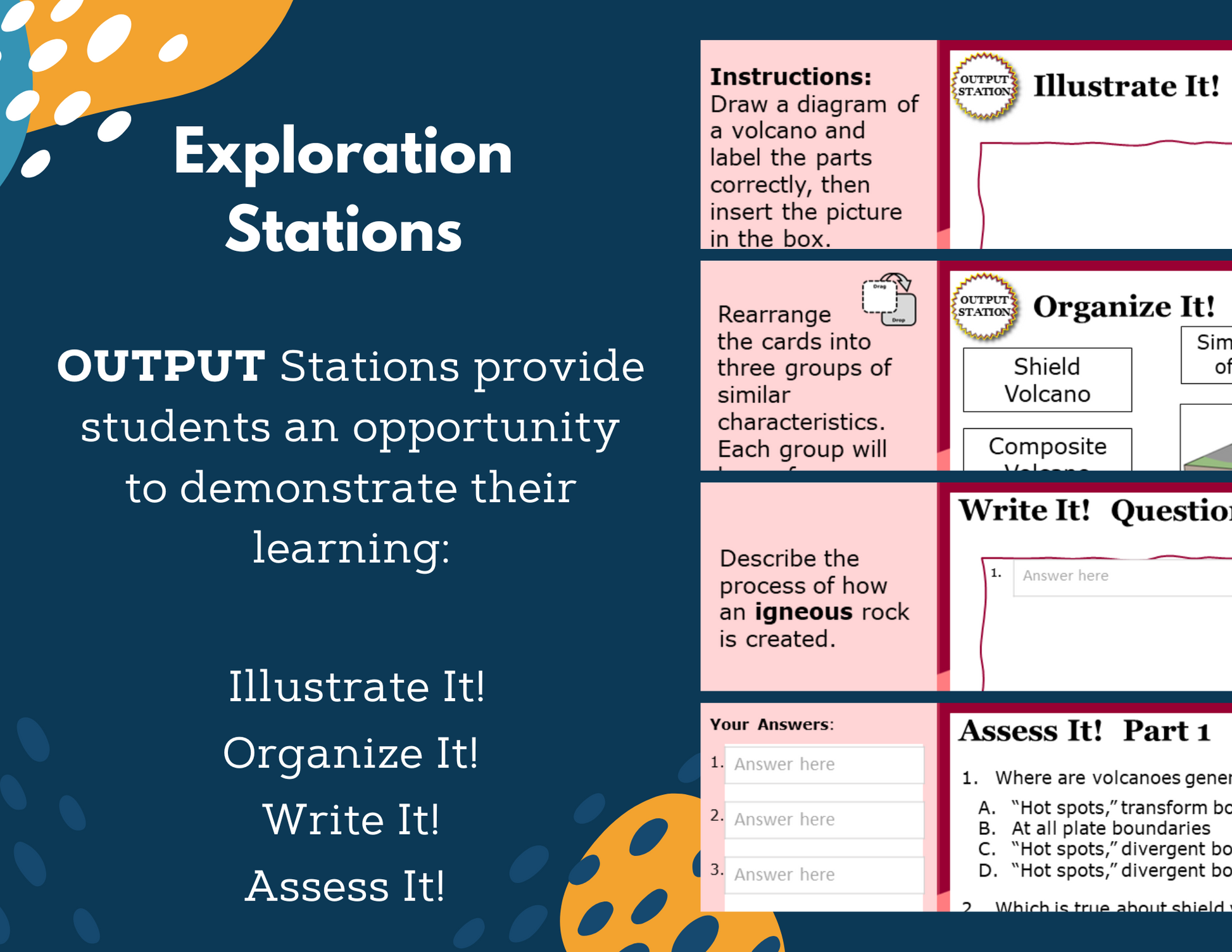 Volcanoes Complete Lesson Plan - MS
