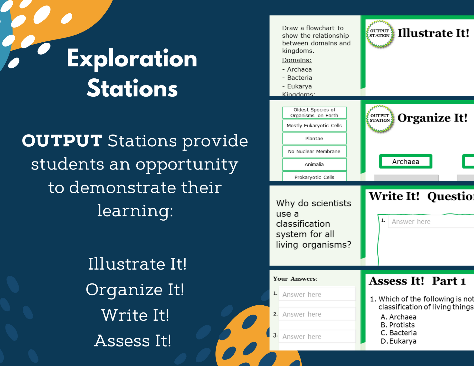 Classification of Living Things Complete Lesson Plan - MS