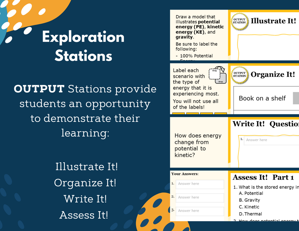 Potential & Kinetic Energy Complete Lesson Plan - MS