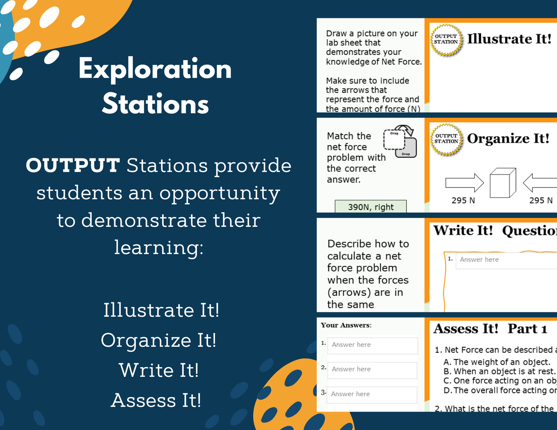 2021 TEKS MS 6-8 5E Lessons: Force & Motion Bundle