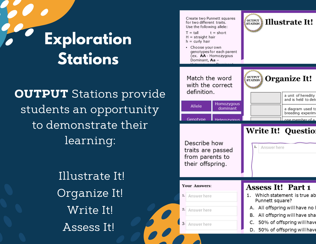 Genetics Complete Lesson Plan - MS