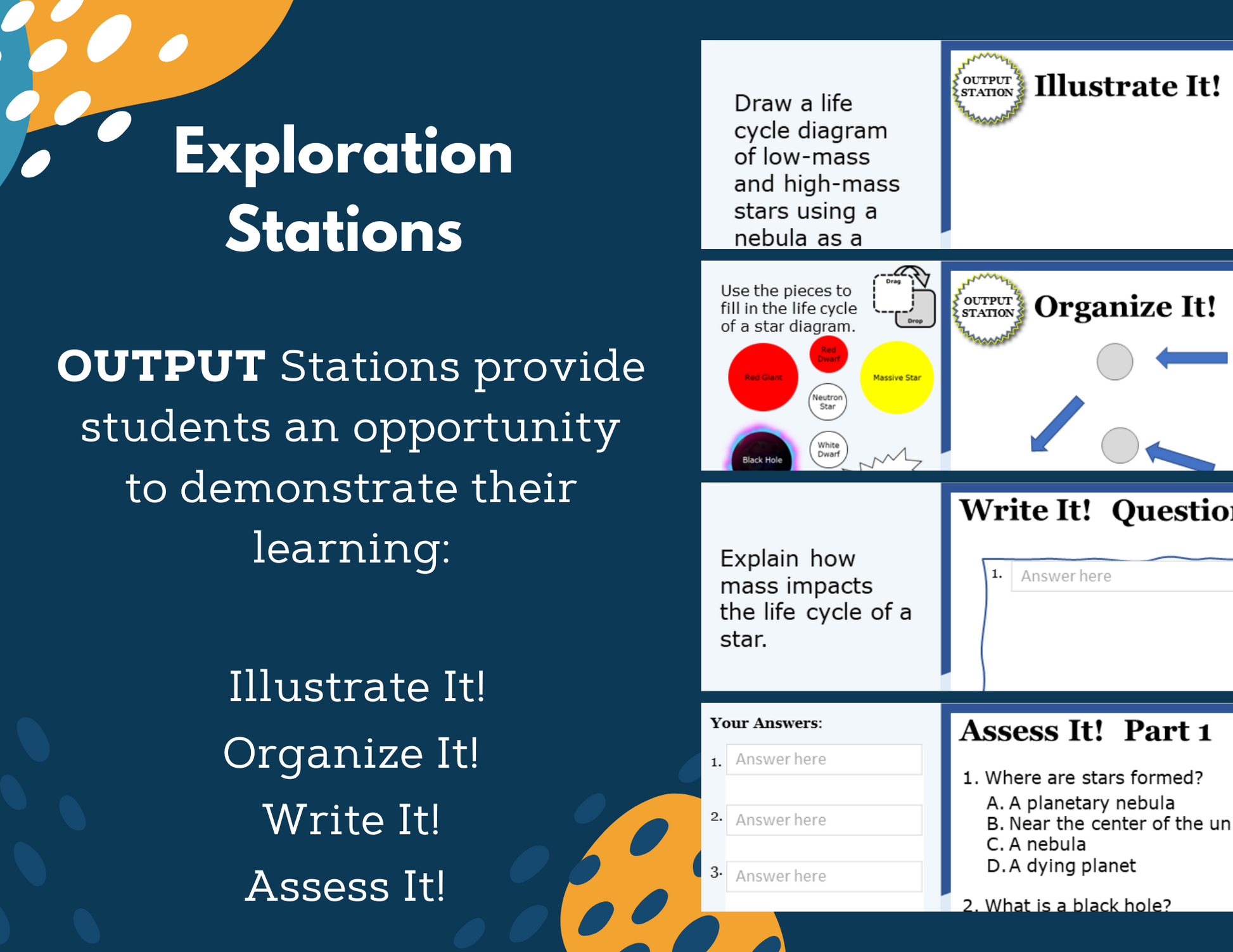 Life Cycle of a Star Complete Lesson Plan - MS