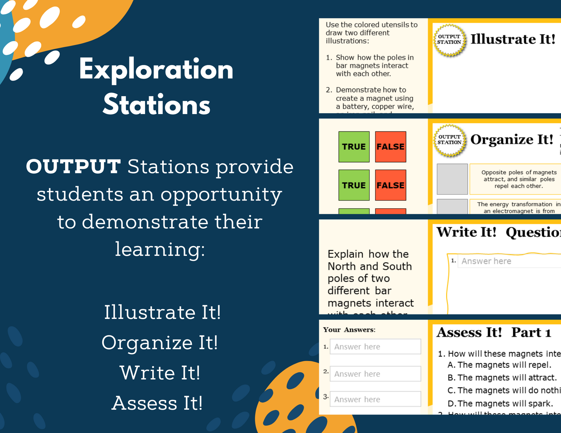 Electric & Magnetic Forces Complete Lesson Plan - MS