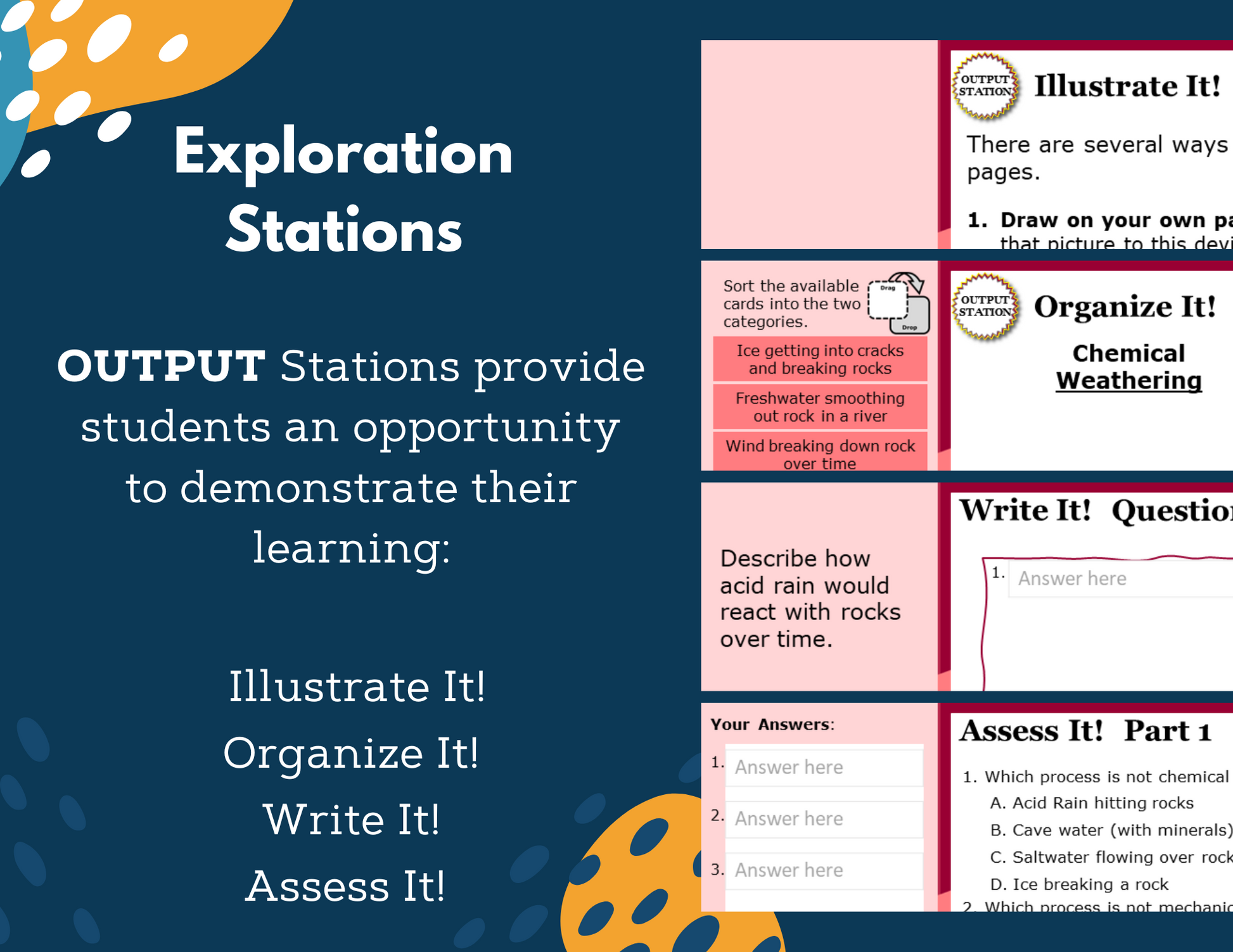 Weathering, Erosion, & Deposition Complete Lesson Plan - MS