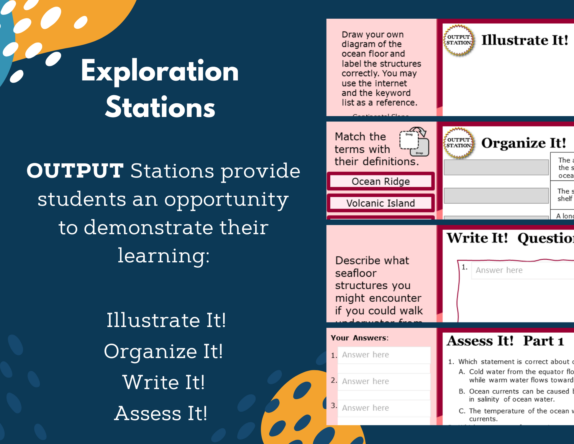 Oceans Complete Lesson Plan - MS