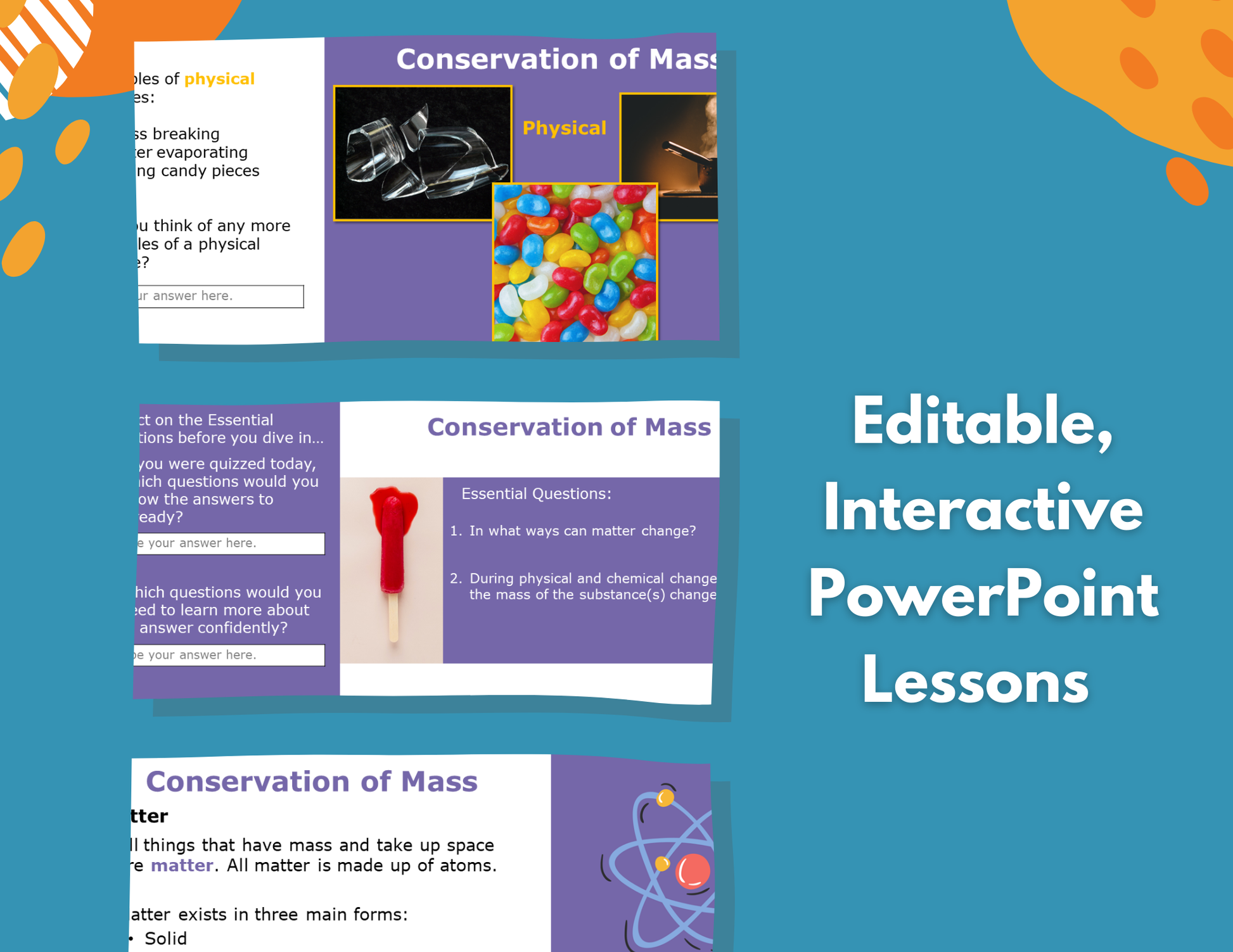 Conservation of Mass - Complete Lesson Plan - 5th Grade