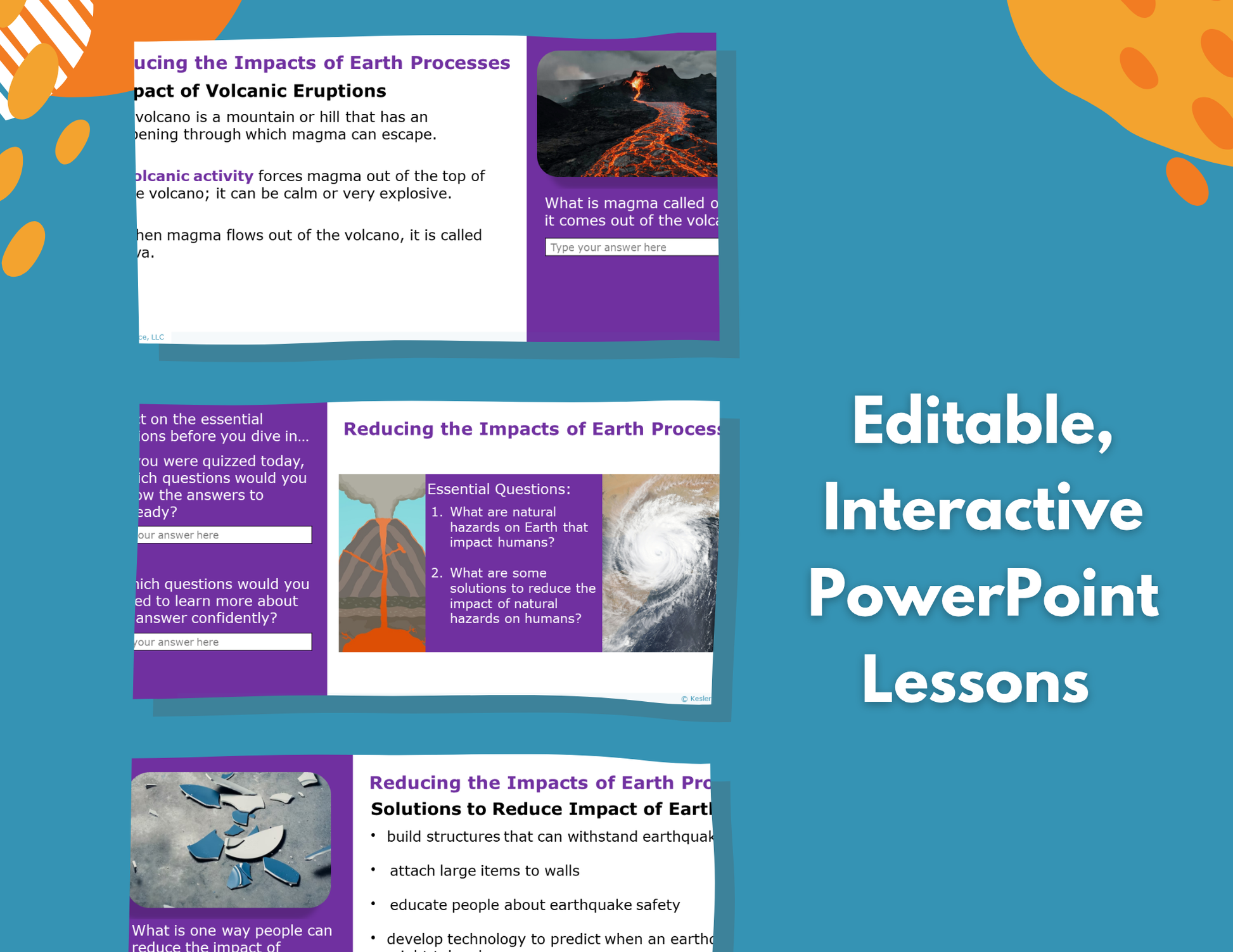 Solutions to Natural Hazards - Complete Lesson Plan - NGSS 4-ESS3-2